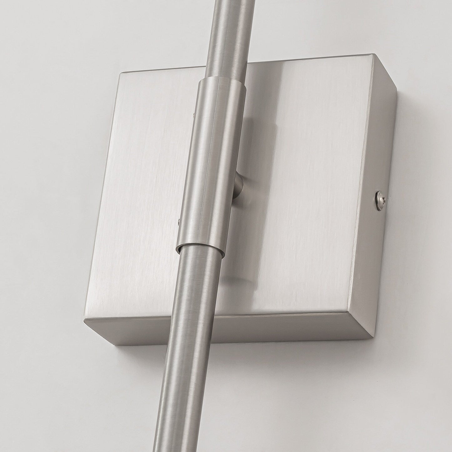 1-Light Black/ Gold/ Nickel Modern Long Linear Strip Wall Sconce Dimmable LED Bathroom Vanity Light