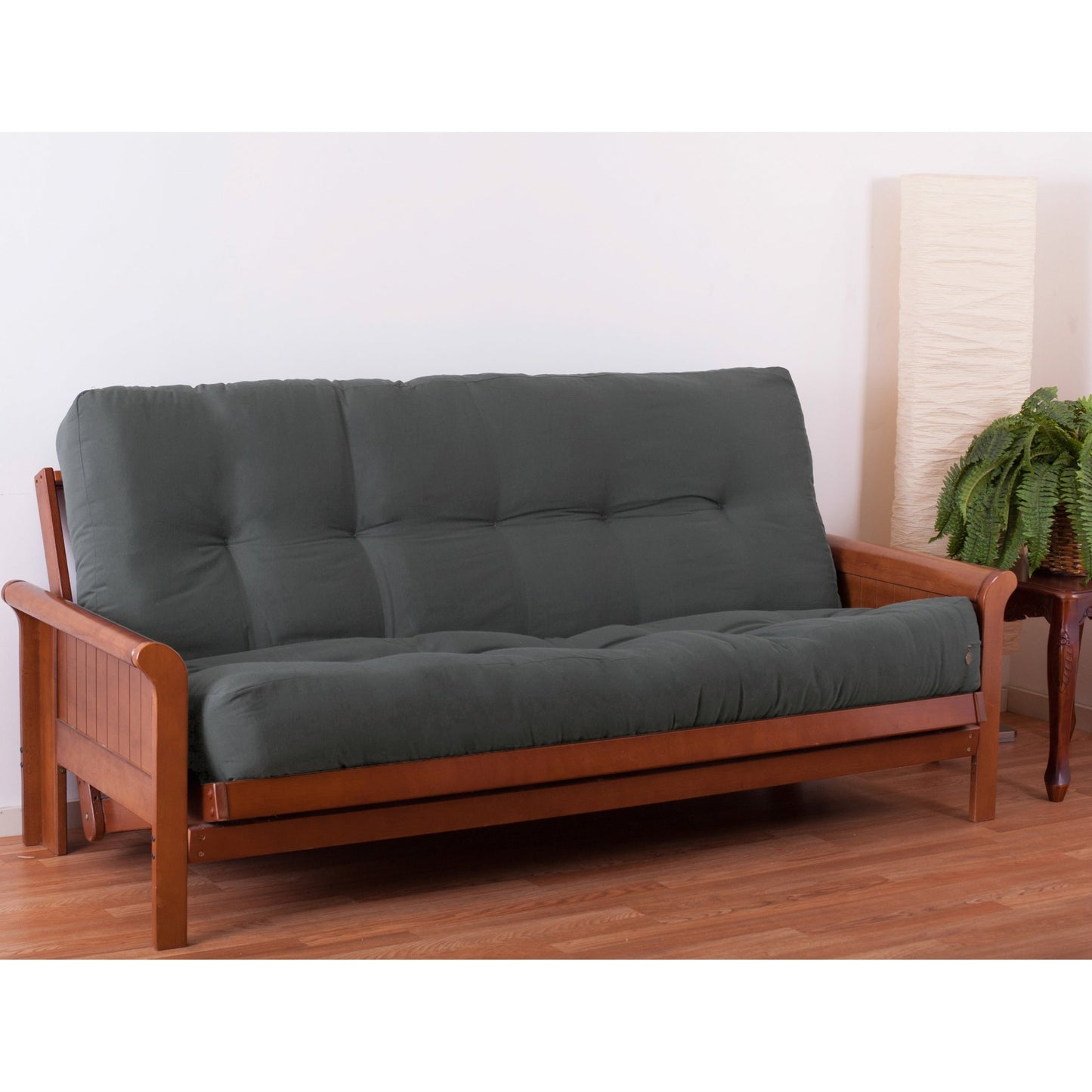 Matelas futon en sergé de 10 pouces d'épaisseur (simple, double ou grand lit)