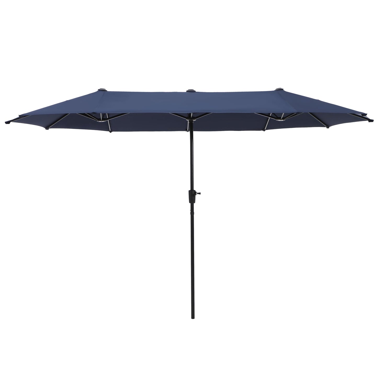 MAISON ARTS 13ft Double -Sided Patio Umbrella Extra Large with Crank