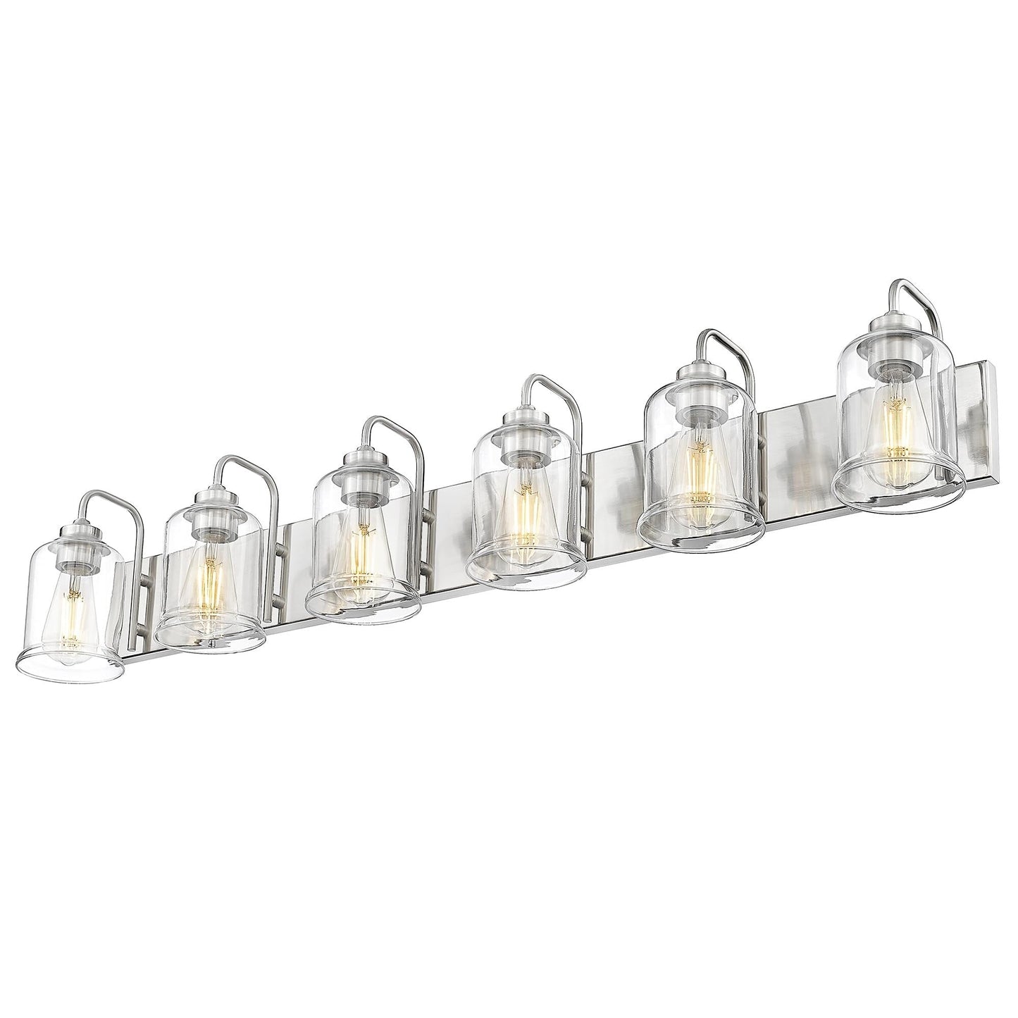 3/4/5/6-Light Modern Vanity Lights Over Mirror for Bathroom