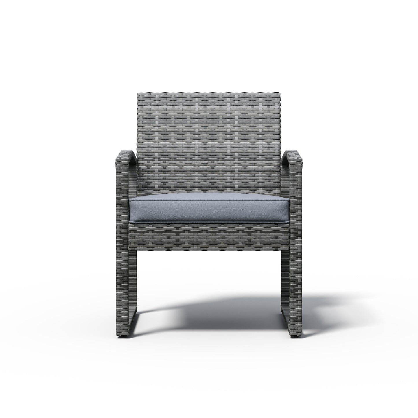 3-pc. Outdoor Cushioned Wicker Chat Set