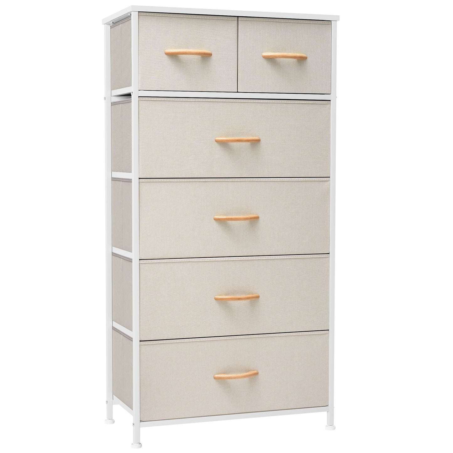 6-drawer Chest Vertical Dresser Storage Tower by Crestlive Products