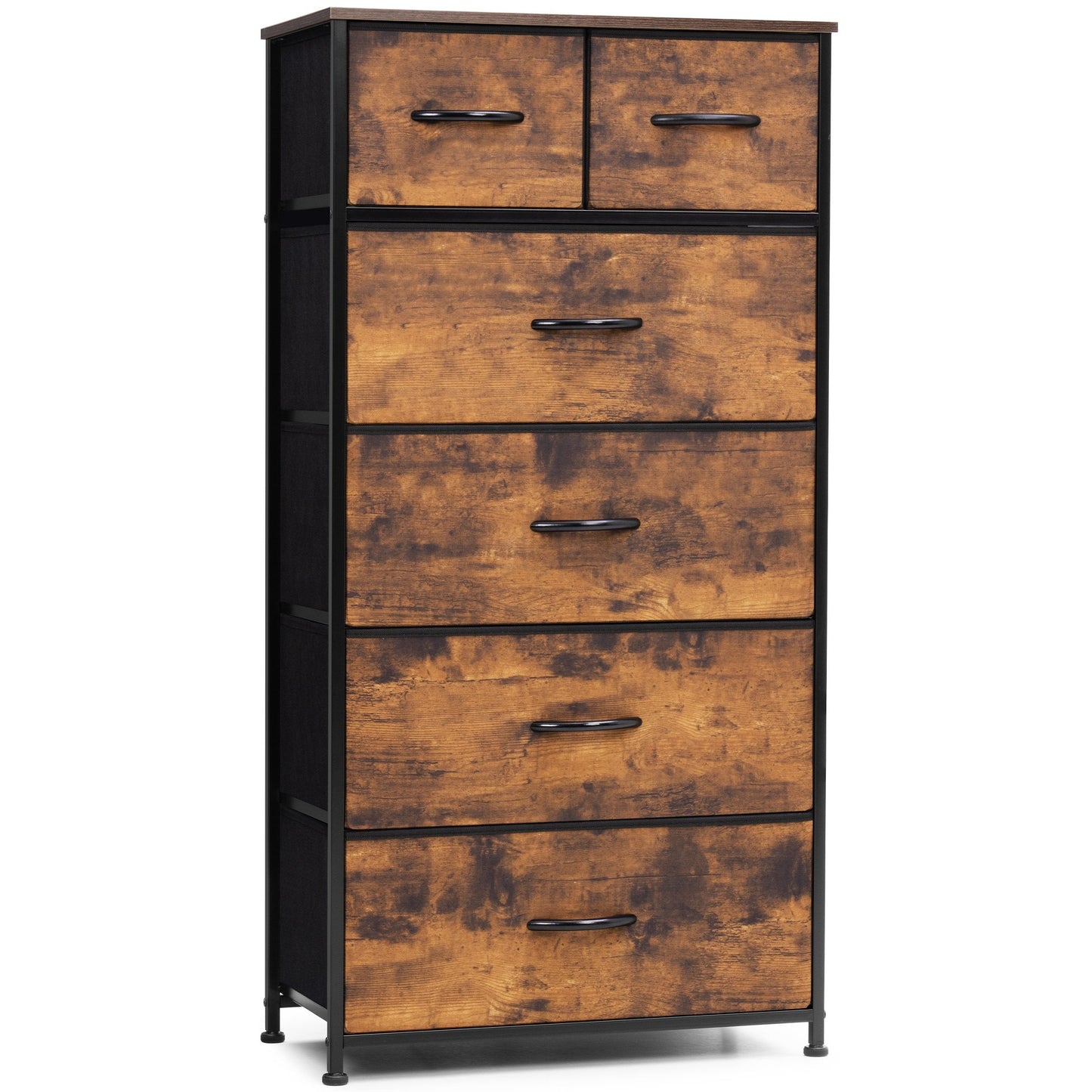 6-drawer Chest Vertical Dresser Storage Tower by Crestlive Products