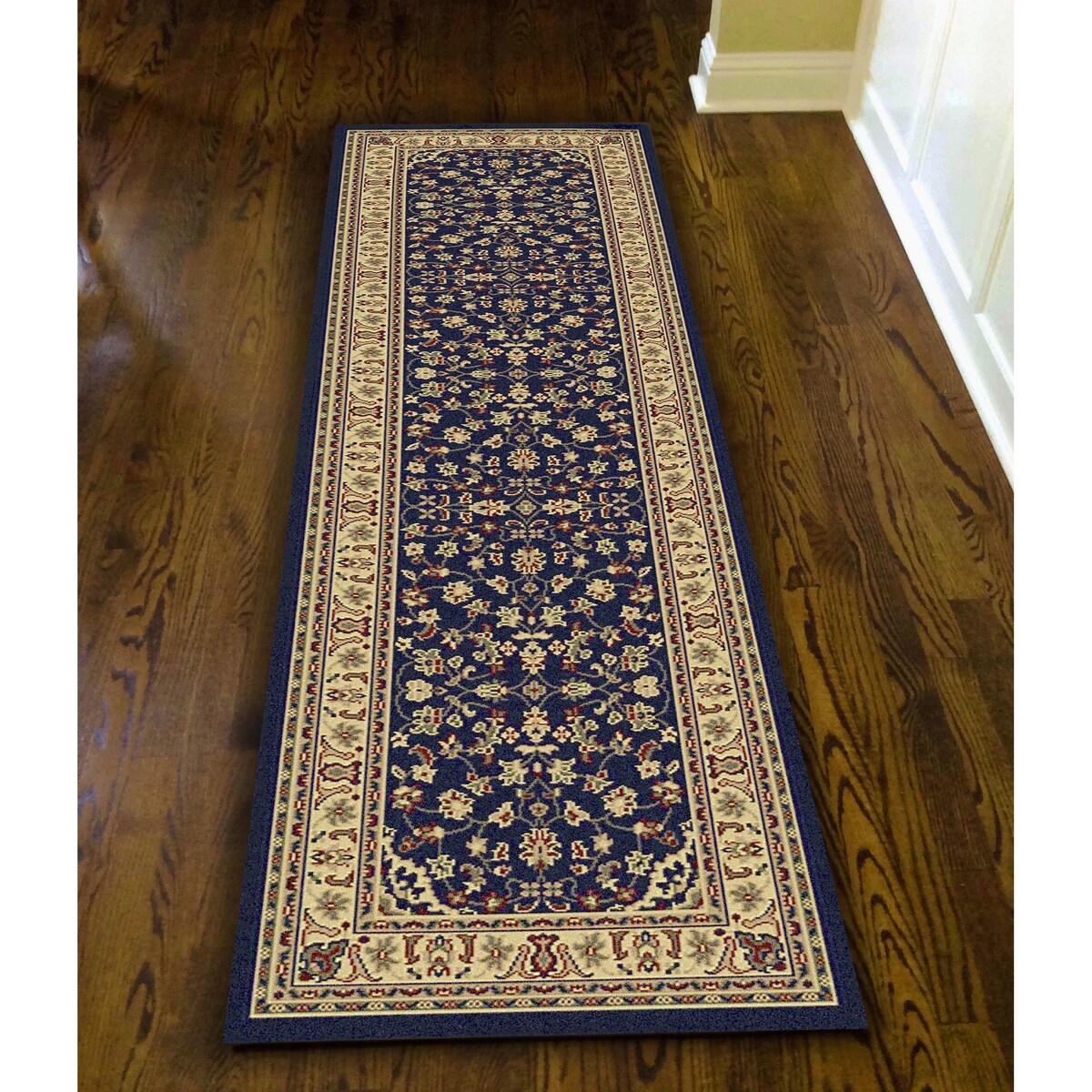 Admire Home Living Caroline Traditional Floral Sarouk Pattern Area Rug