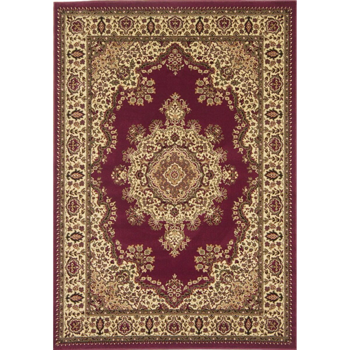 Admire Home Living Caroline Traditional Medallion Area Rug