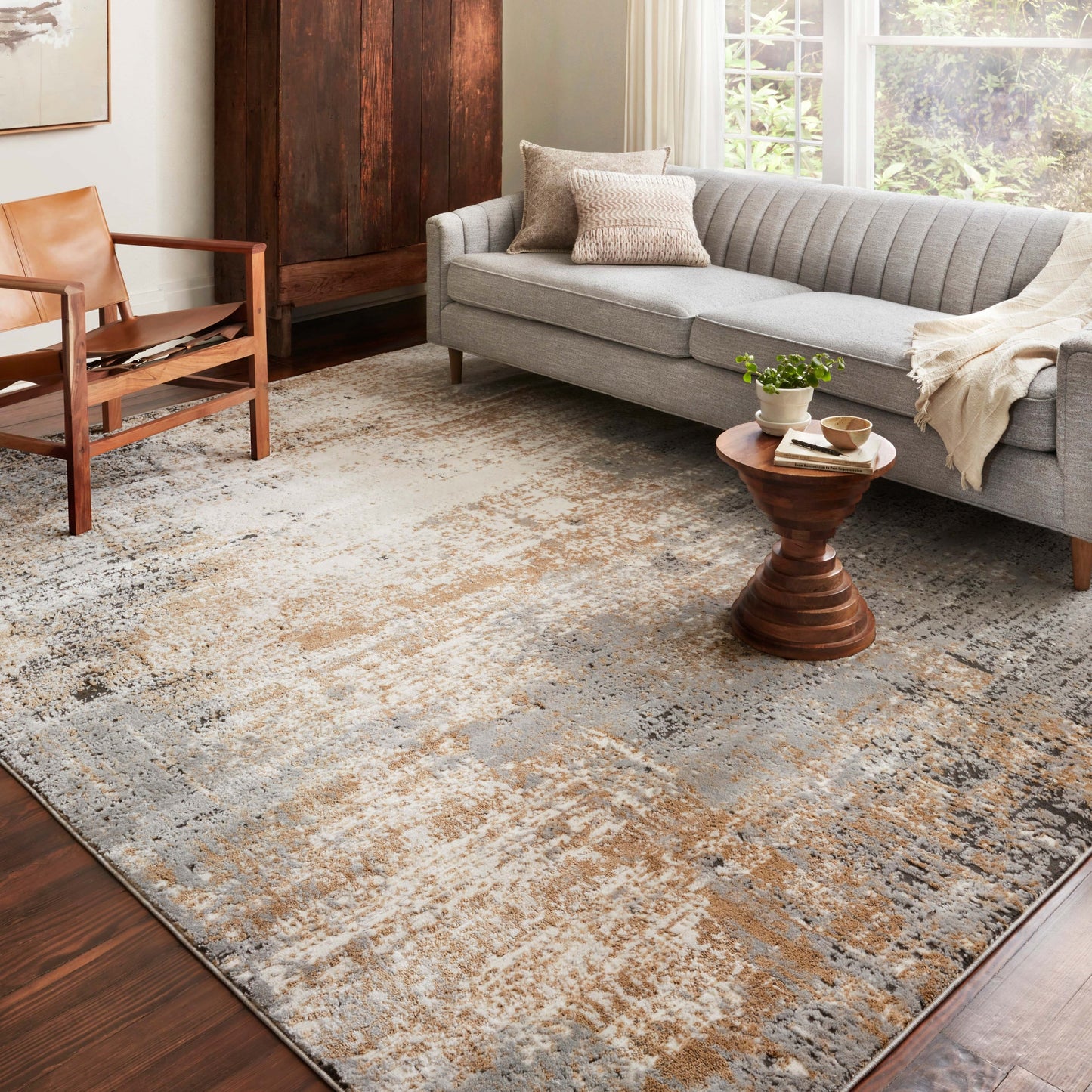 Alexander Home Charlotte Modern Abstract Area Rug