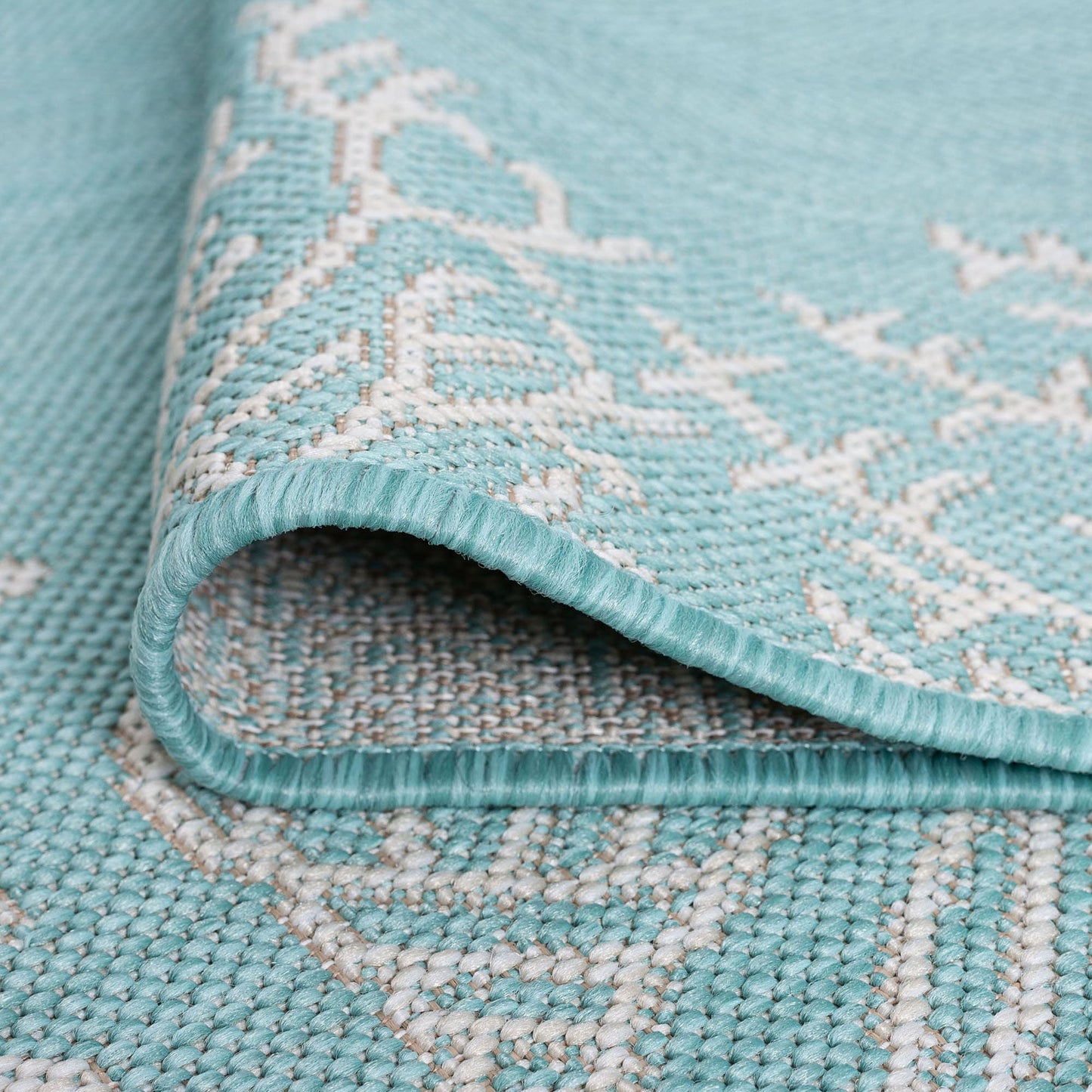 Exo Coastal Graphic Print Indoor/Outdoor Area Rug