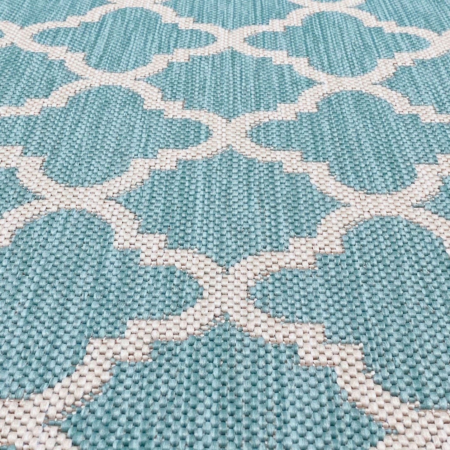 Exo Coastal Geometric Indoor/Outdoor Area Rug