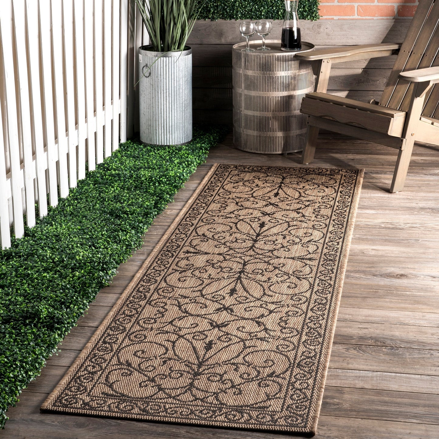 Nuloom Kathleen Traditional Indoor/Outdoor Area Rug