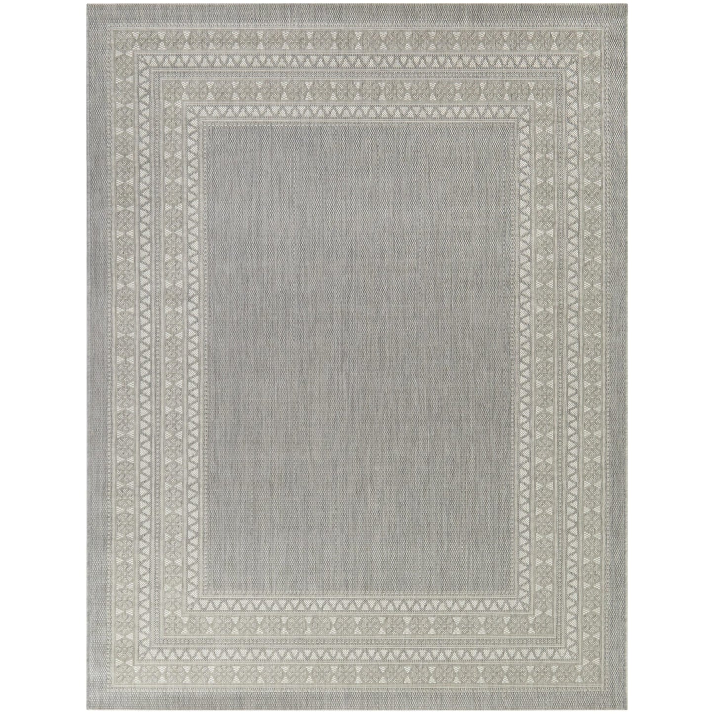 Carew Transitional Border Indoor/Outdoor Area Rug