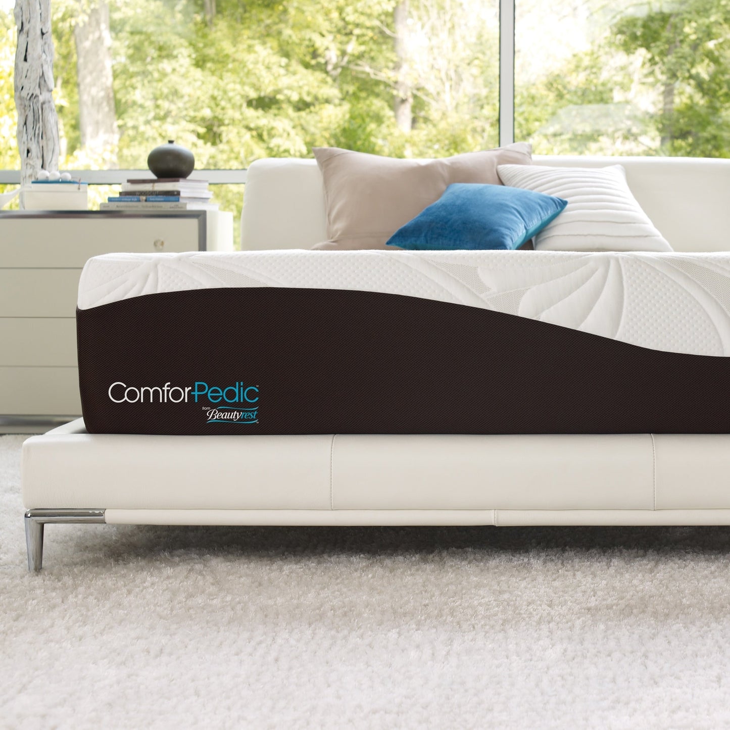 ComforPedic de Beautyrest Choisissez votre matelas confort en mousse à mémoire de forme gel de 12 pouces