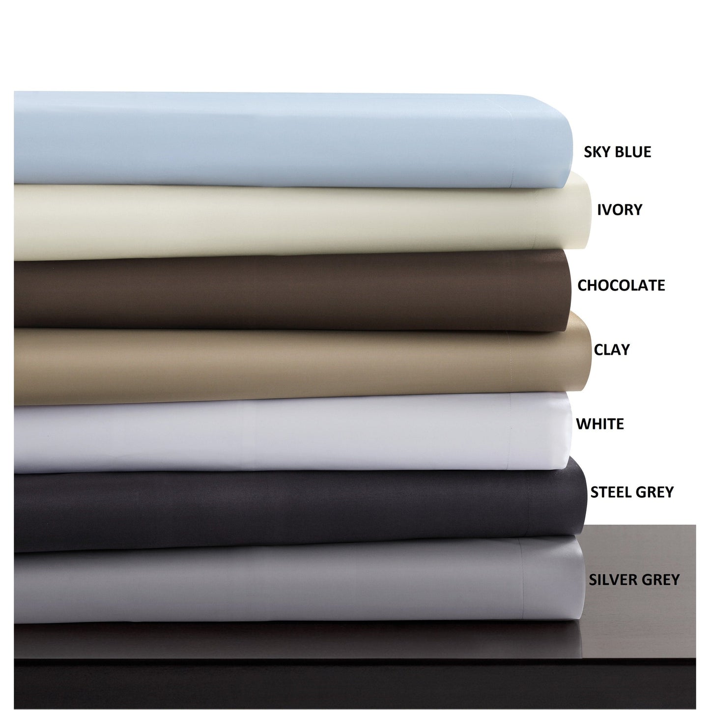 Egyptian Cotton Sateen 600 Thread Count Oversized Duvet Cover Set