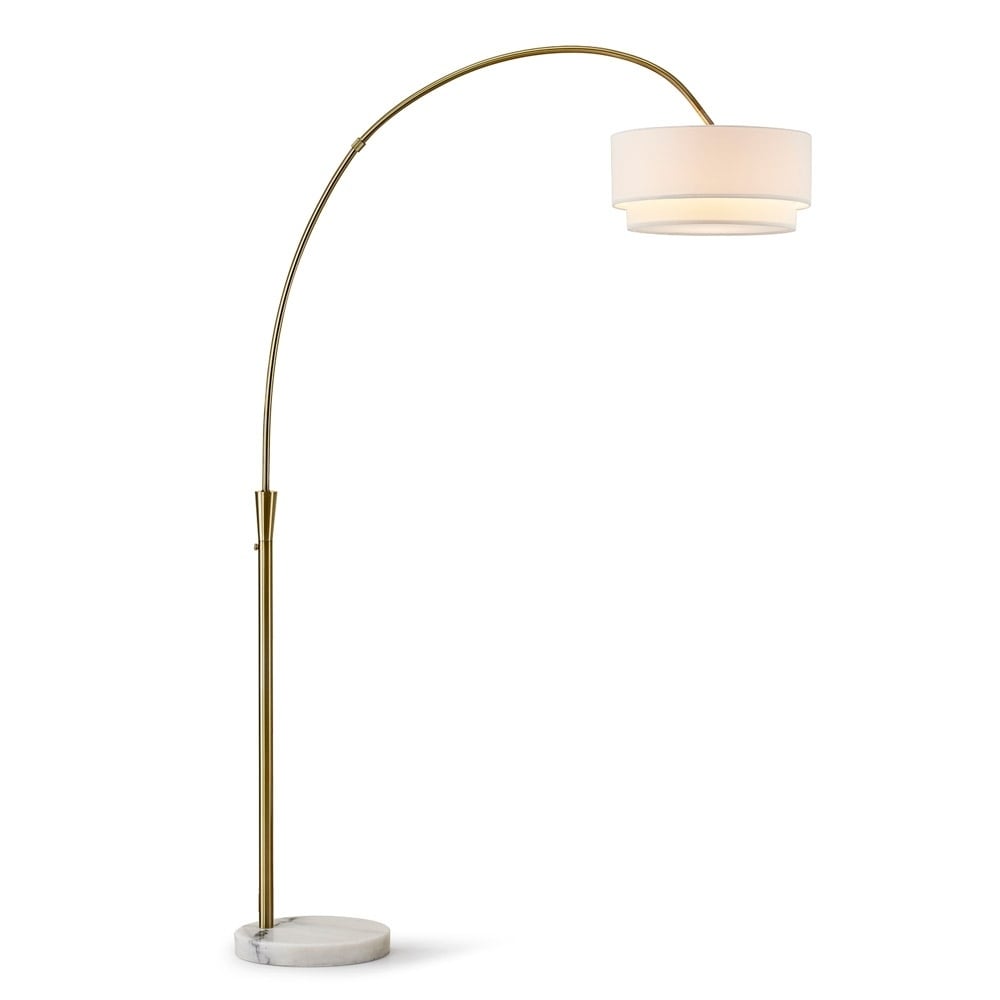 Lampadaire en arche Carson Carrington Flam de 81 pouces