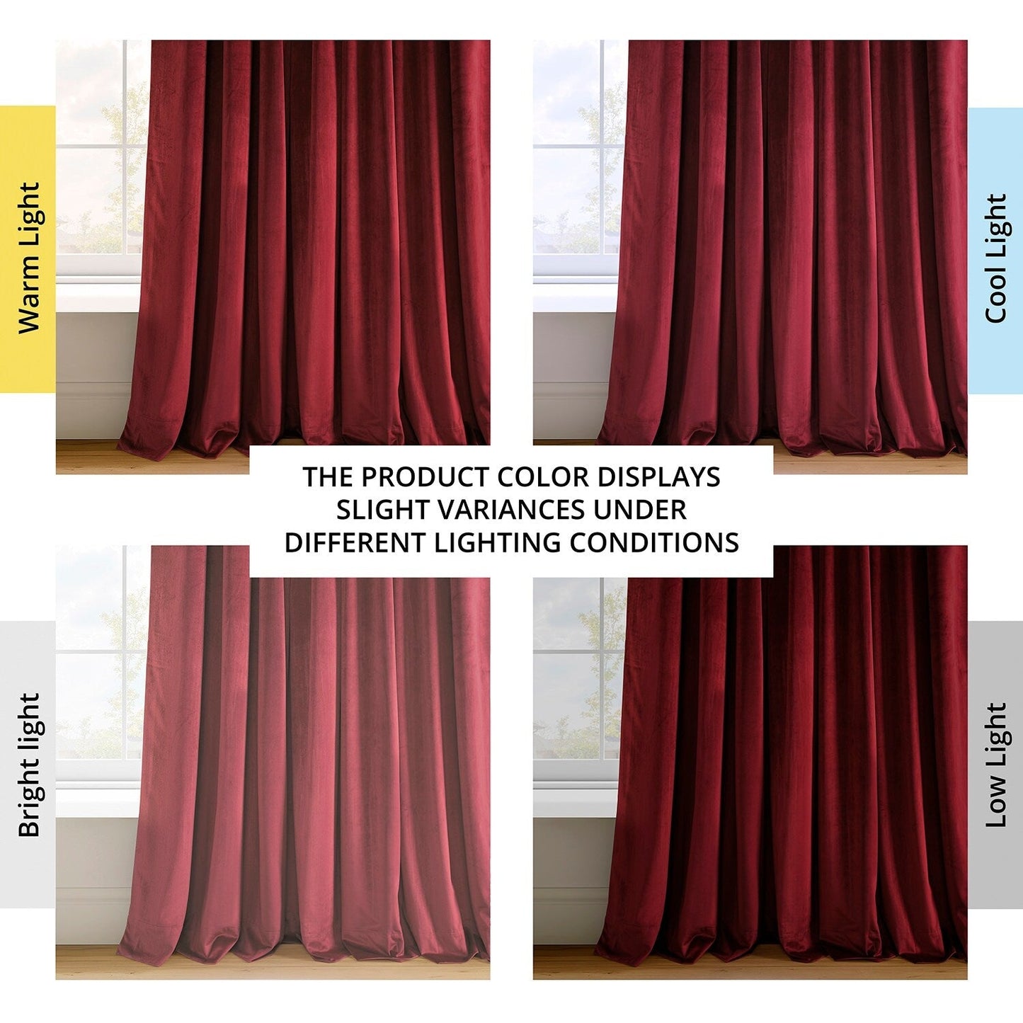 Exclusive Fabrics Signature Blackout Velvet Curtain (1 Panel)
