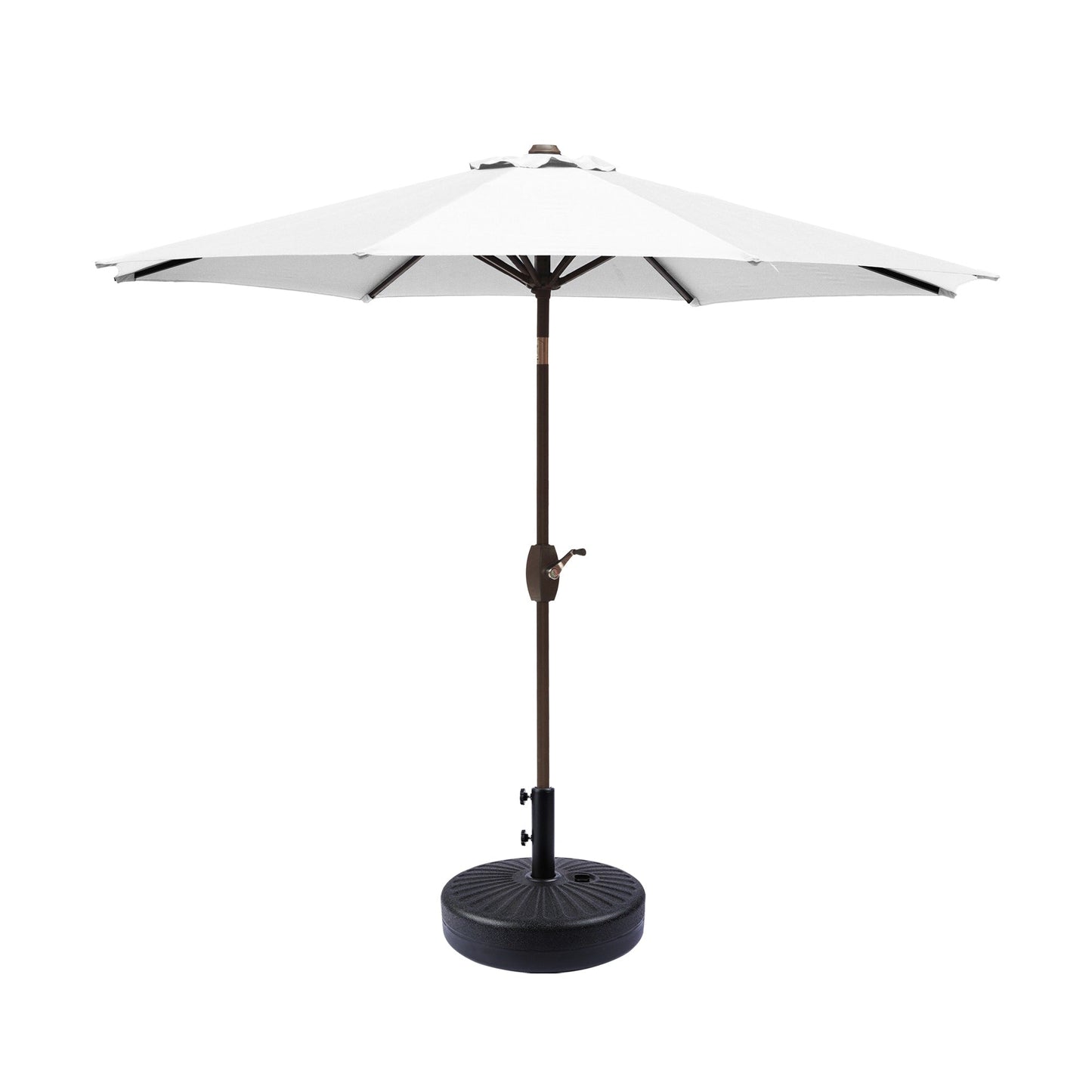 Parasol de patio Holme de 9 pieds et support de base