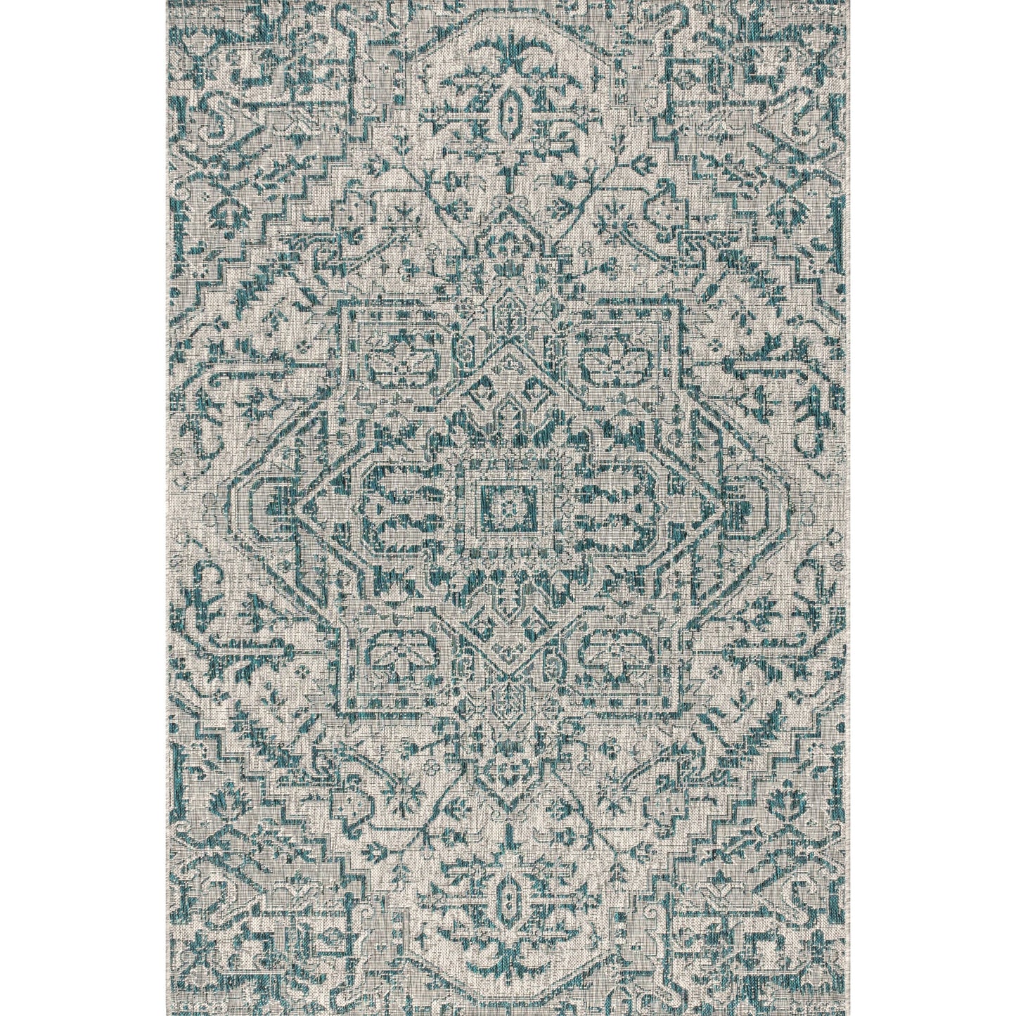 JONATHAN Y Charleston Medallion Indoor/Outdoor Area Rug