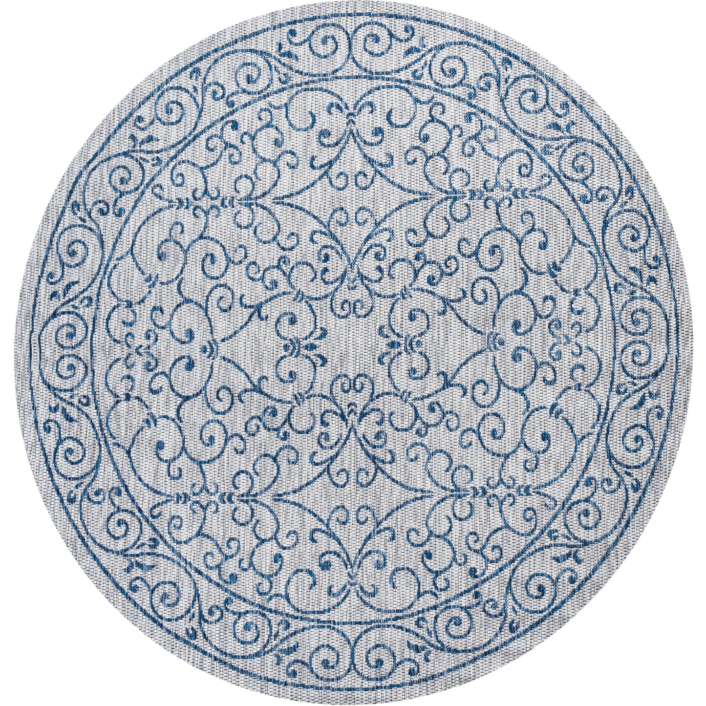 JONATHAN Y Filigree Textured Weave Indoor/Outdoor Area Rug