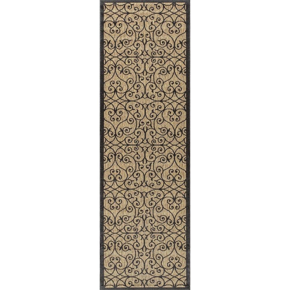JONATHAN Y Ourika Textured Weave Indoor/Outdoor Area Rug