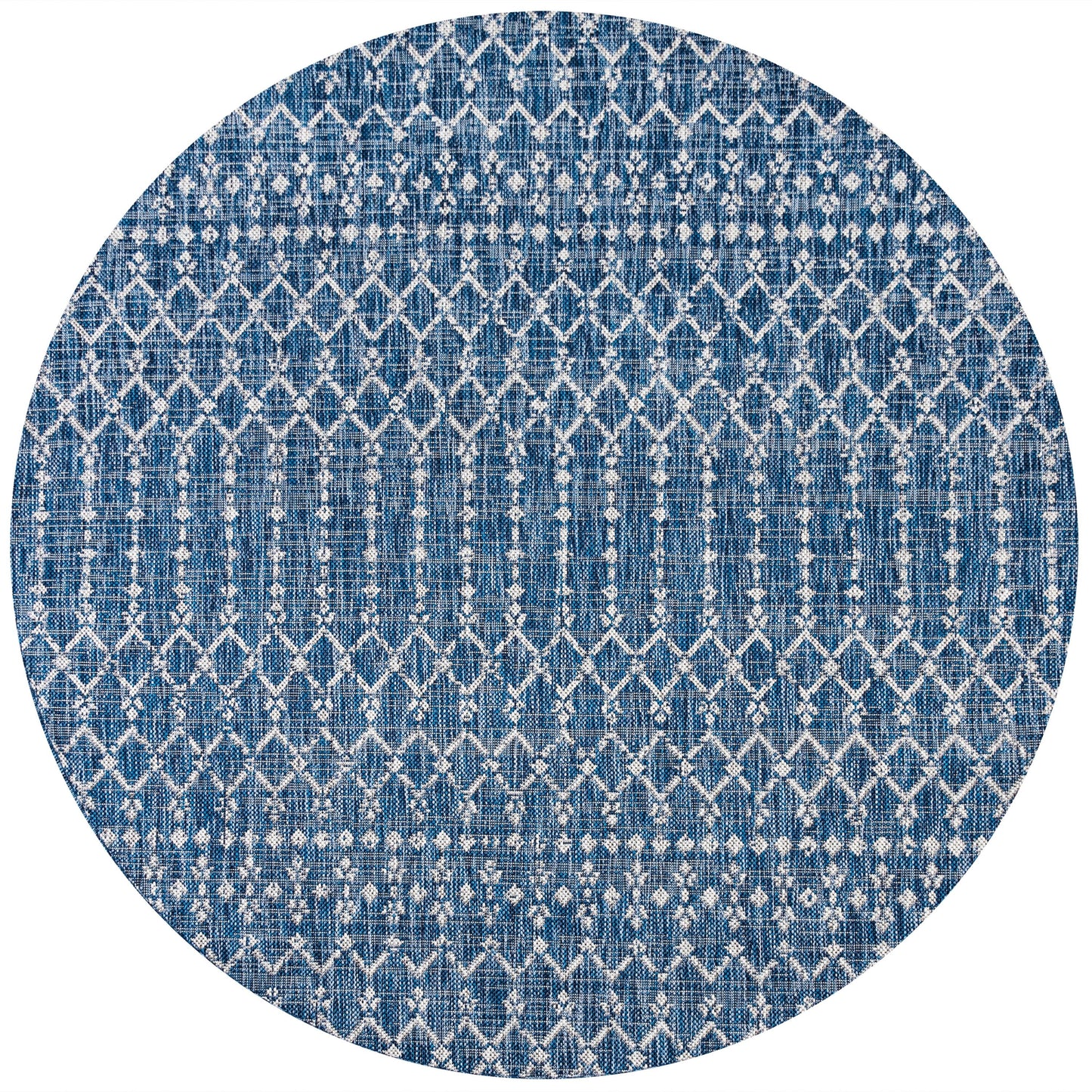 JONATHAN Y Trebol Moroccan Geometric Textured Weave Indoor/Outdoor Area Rug