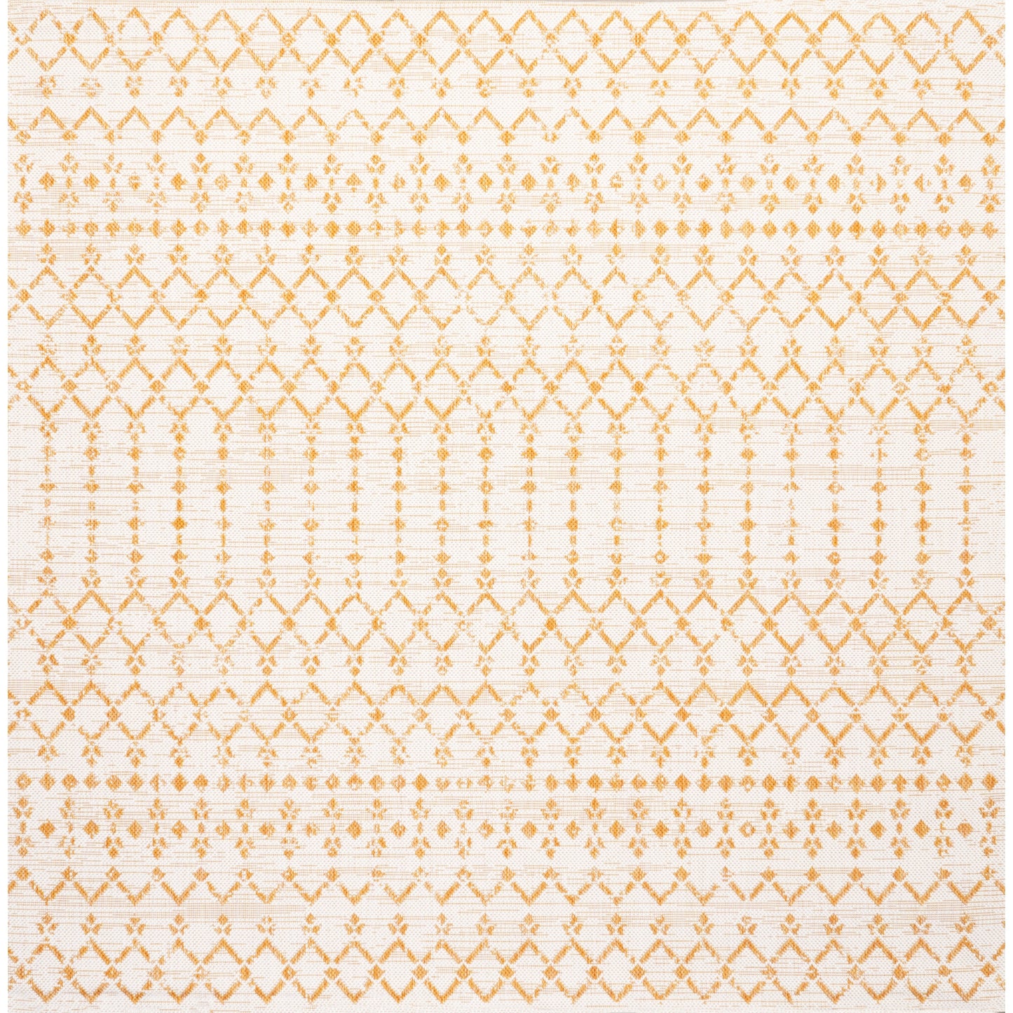 JONATHAN Y Trebol Moroccan Geometric Textured Weave Indoor/Outdoor Area Rug