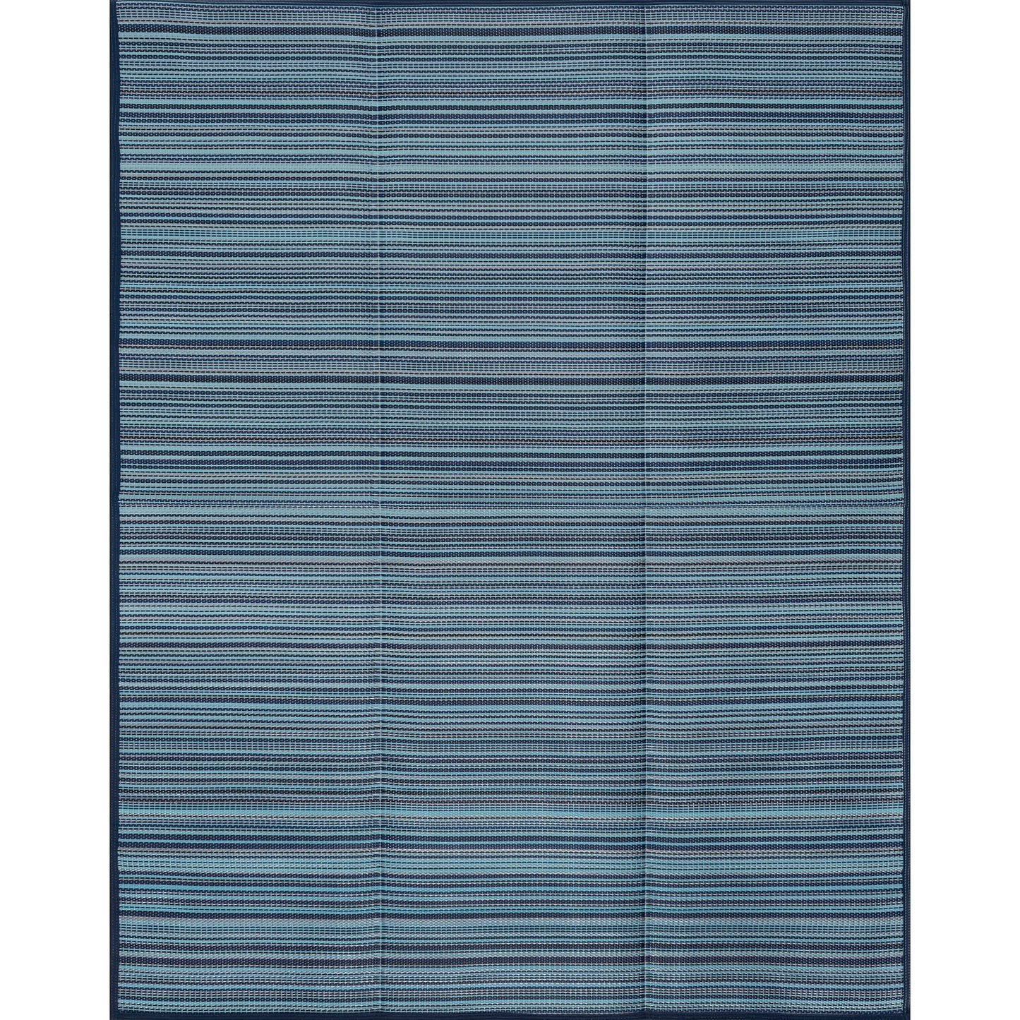 Lalune Beach Stripe Indoor Outdoor Area Rug