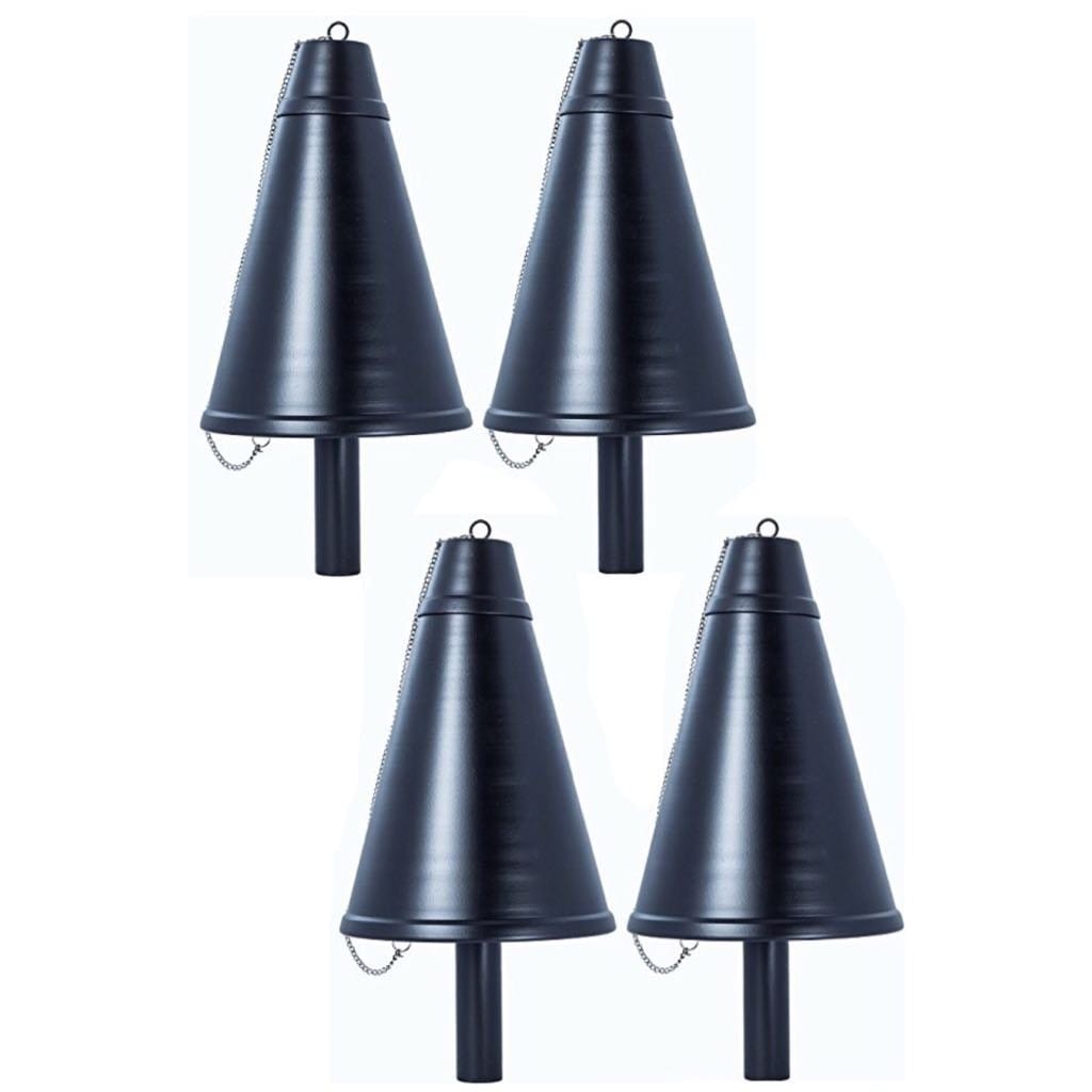 Large Hawaiian Cone Tiki Torch