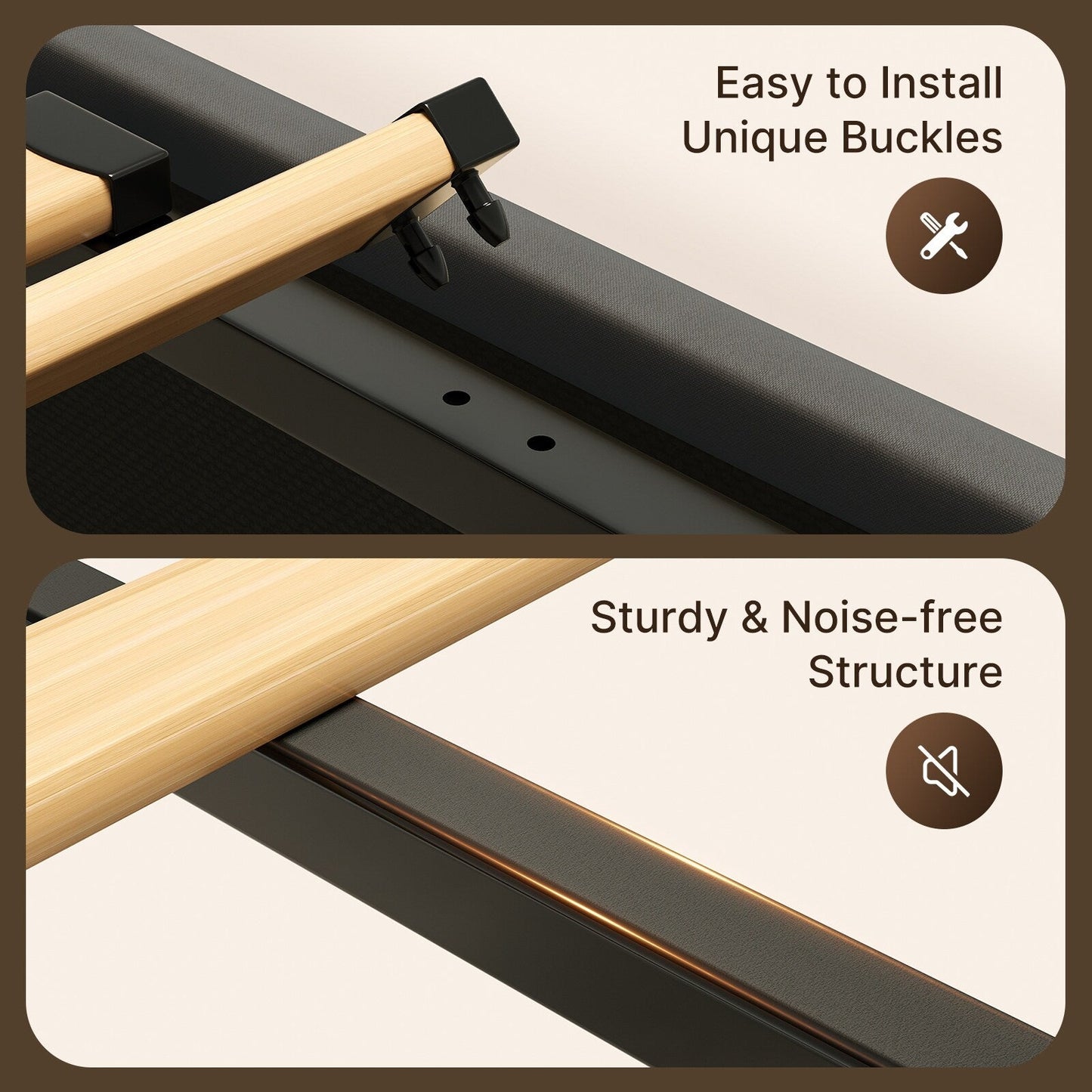 Cadre de lit relevable avec rangement, cadre de lit plateforme rembourré avec système de rangement hydraulique et tête de lit