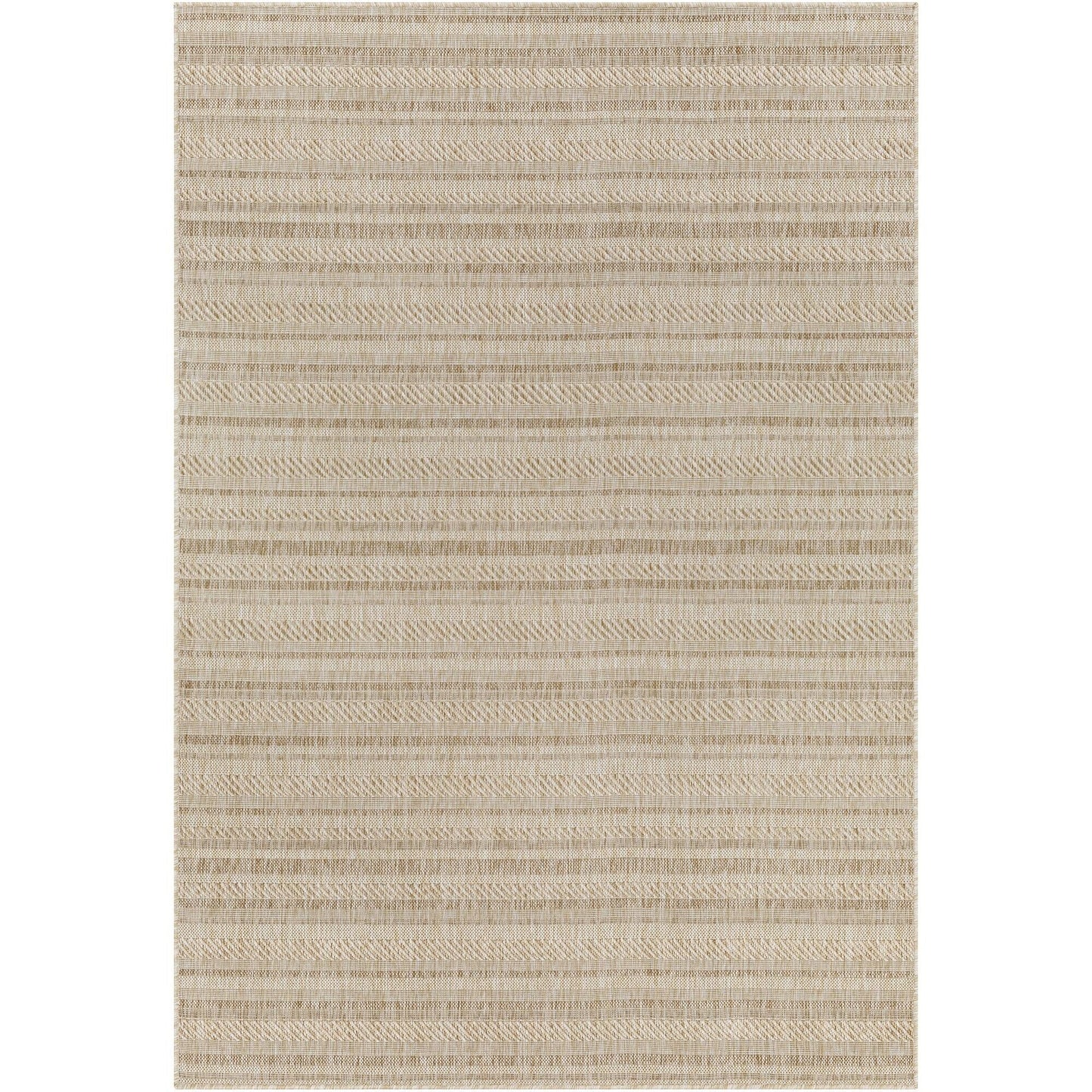 Livabliss Eagean Bohemian Stripe Outdoor Area Rug