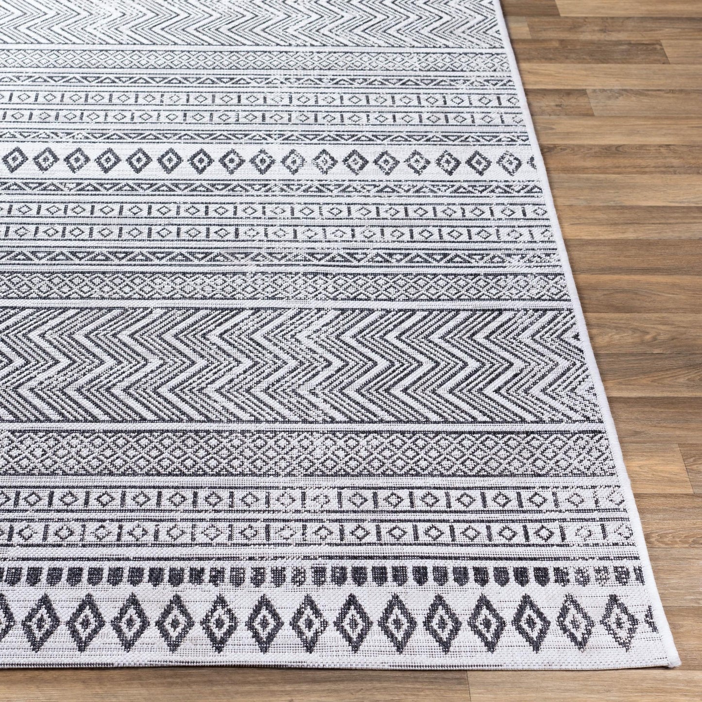 Livabliss Eagean Bohemian Tribal Outdoor Area Rug