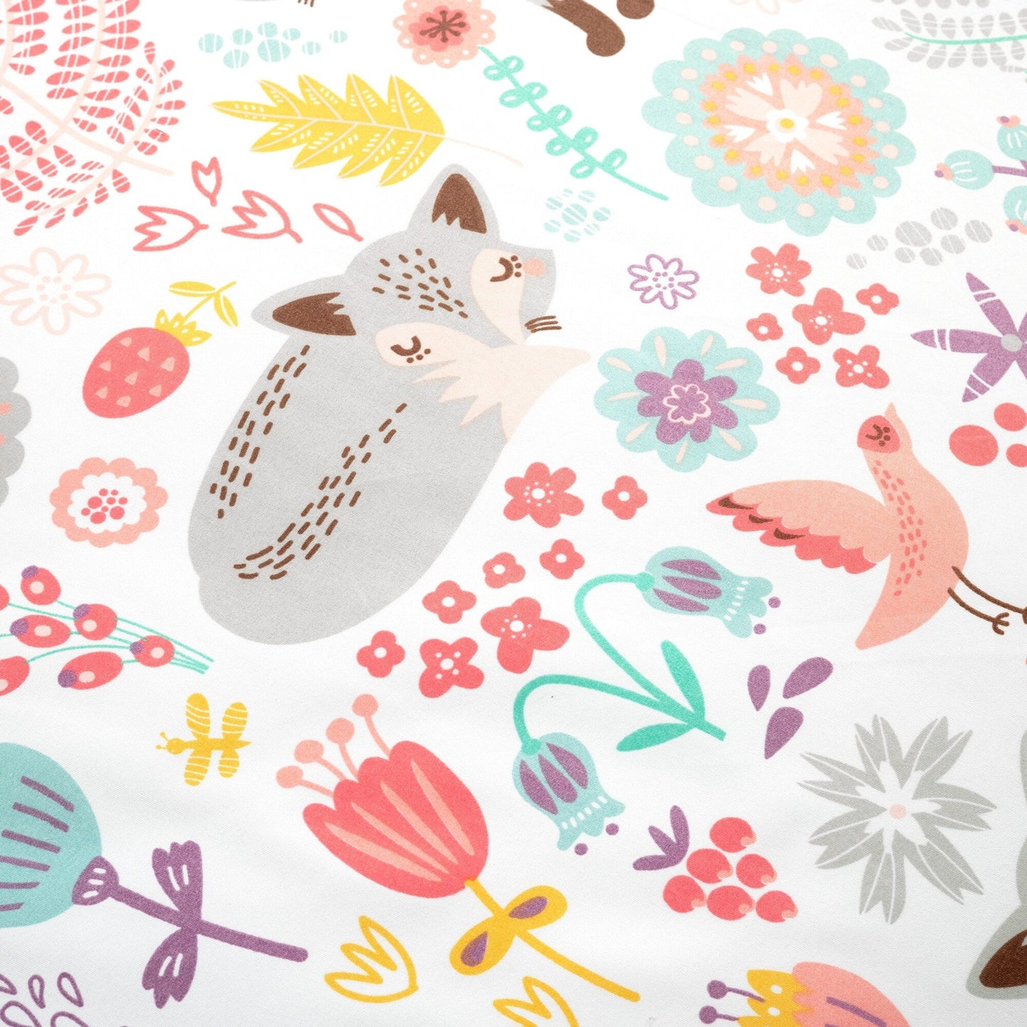 Lush Decor Pixie Fox avec ensemble de draps Kids Back To Campus Couette