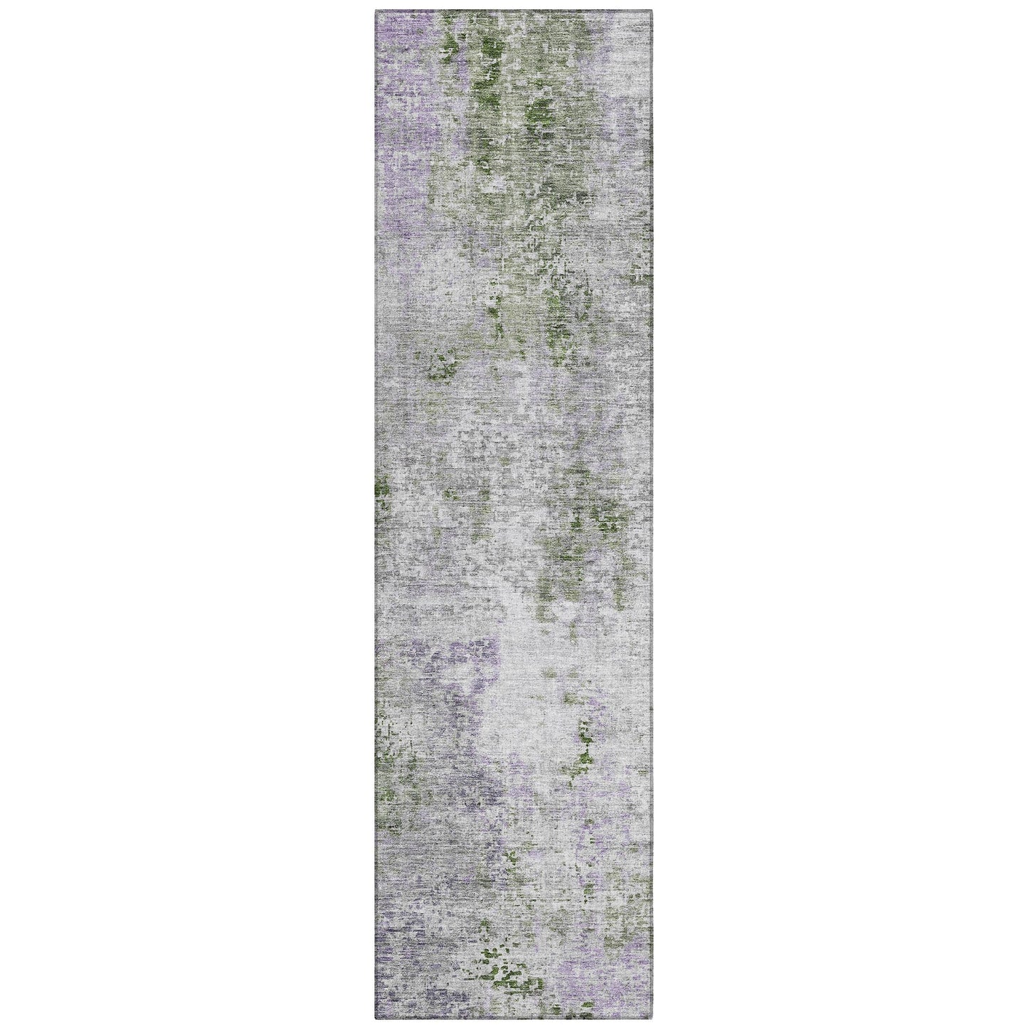 Machine Washable Indoor/ Outdoor Chantille Abstract Modern Rug