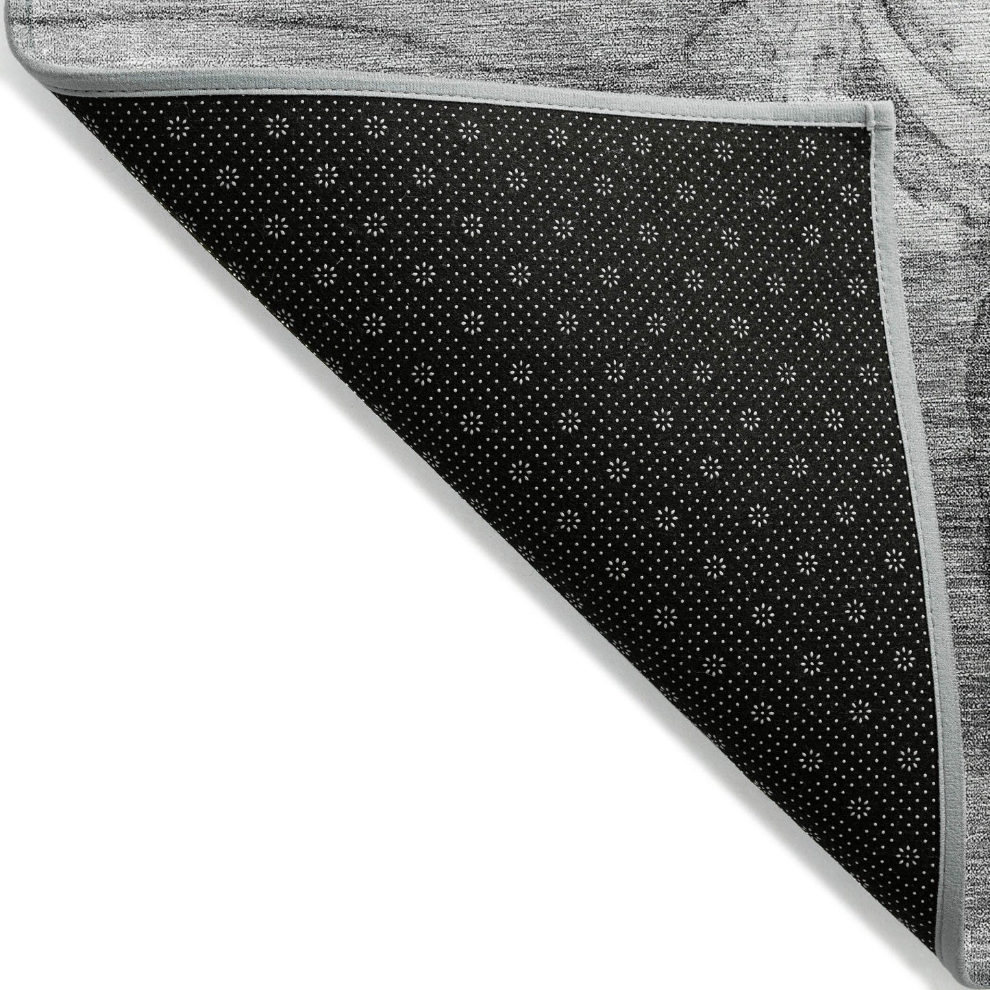 Machine Washable Indoor/ Outdoor Chantille Modern Floral Rug