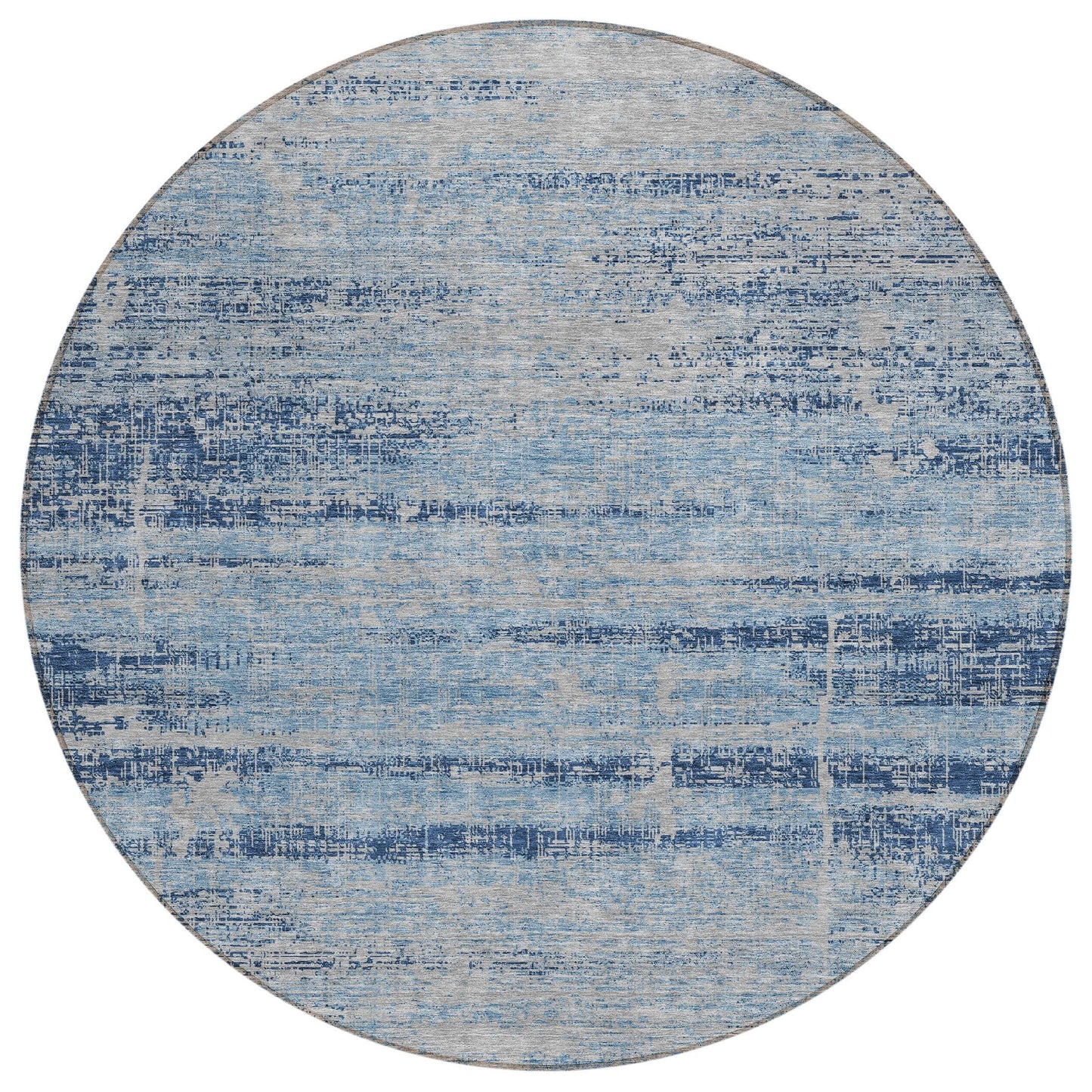 Machine Washable Indoor/ Outdoor Chantille Ombre Solid Rug