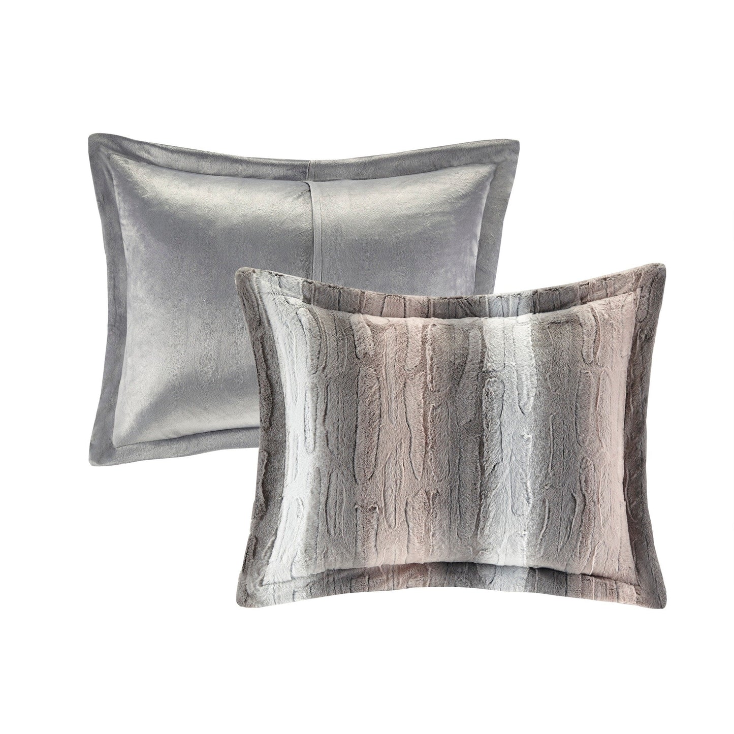 Madison Park Marselle Faux Fur Comforter Set