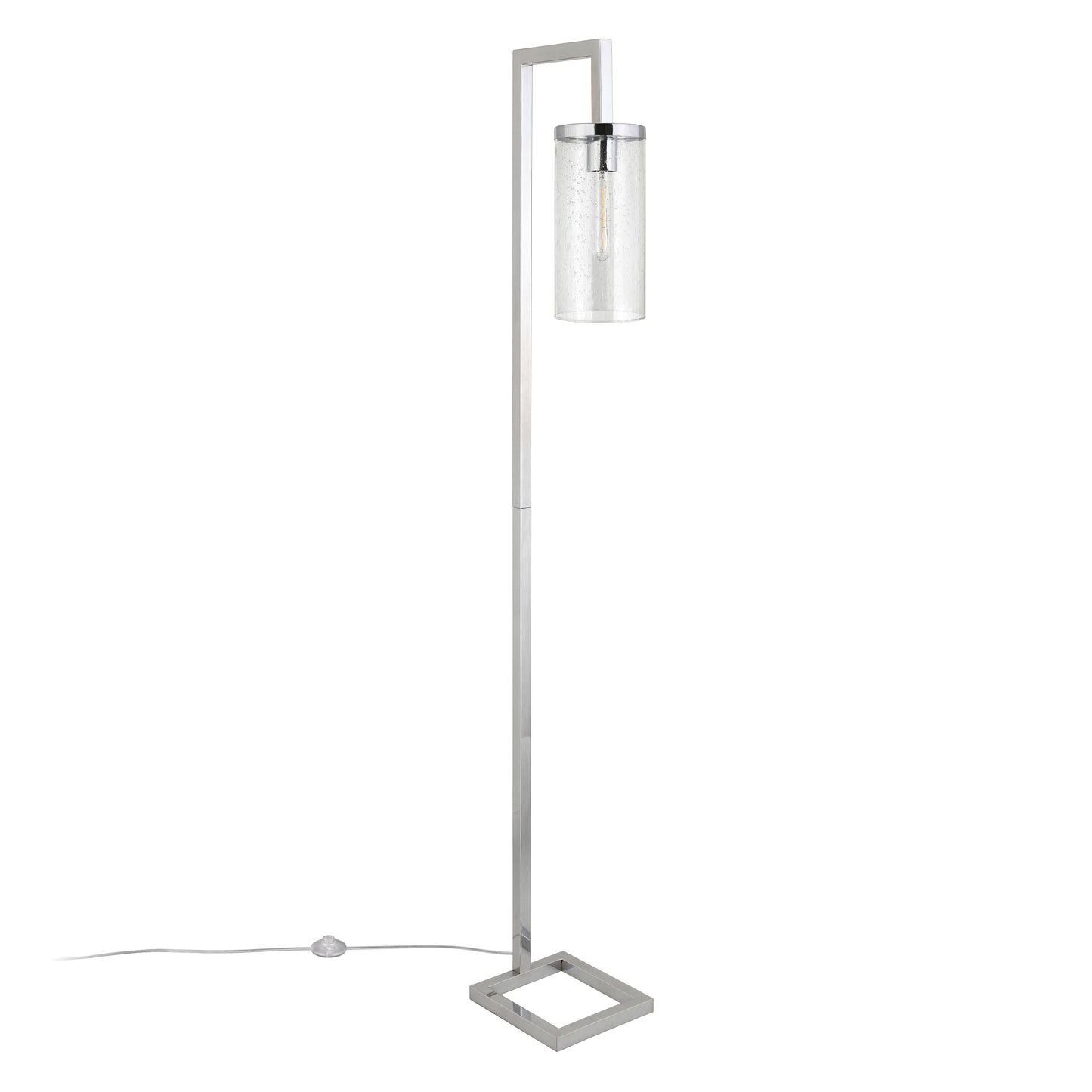 Malva 67.75 Tall Floor Lamp with Glass Shade - 11 Wide