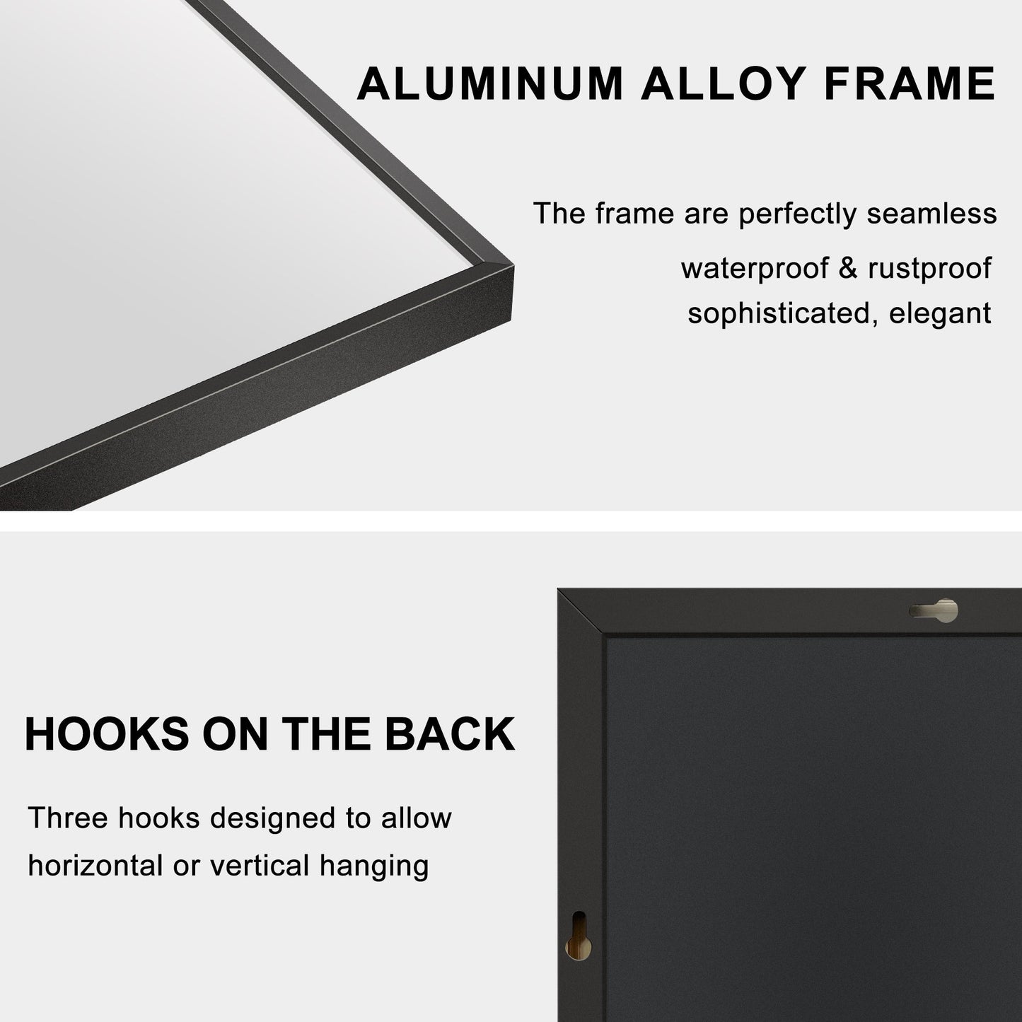 Modern Full Length Floor Mirror Freestanding Mirror