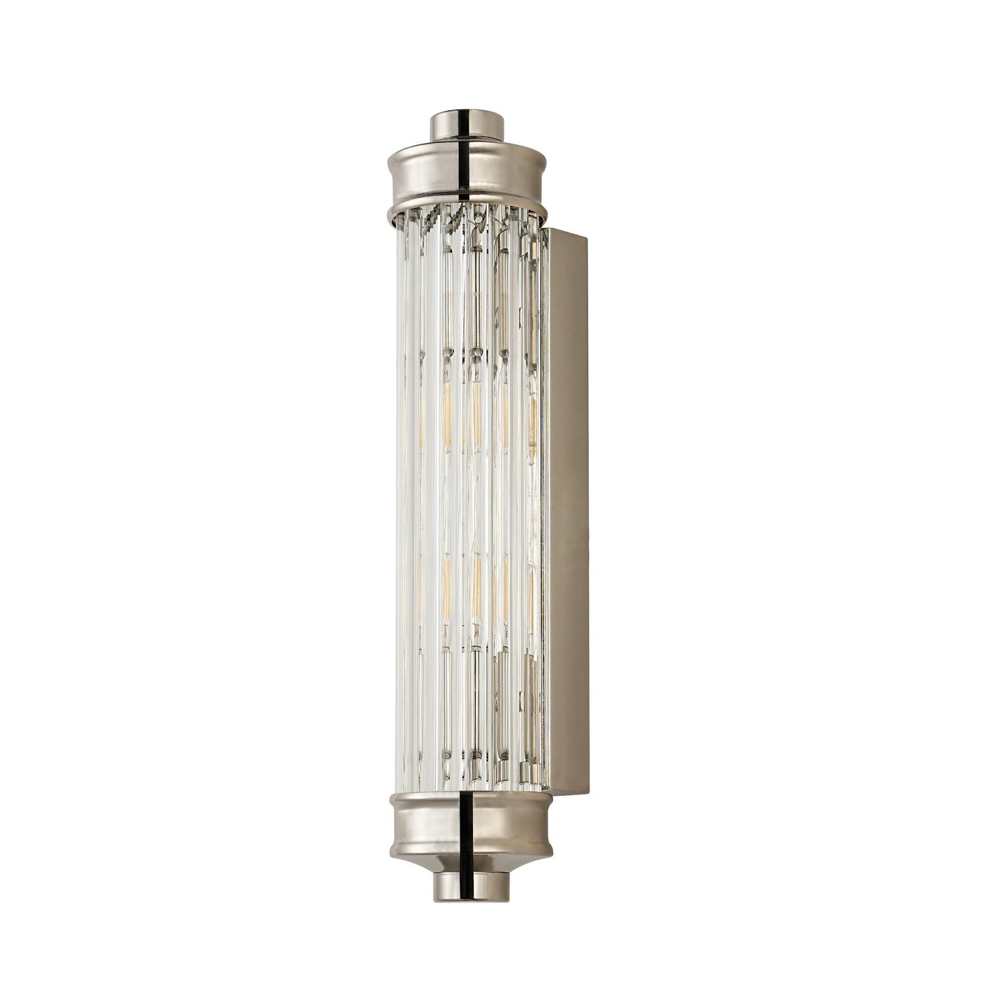 Nordic Postmodern Wall Sconce, European Wall Light in Simple Vintage Glass Crystal