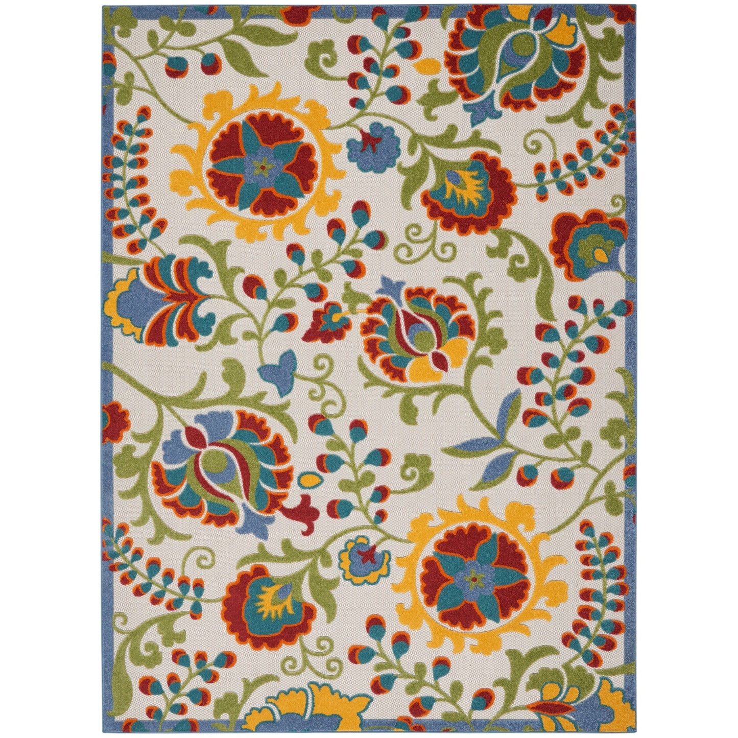 Nourison Alice Indoor/Outdoor Floral Area Rug