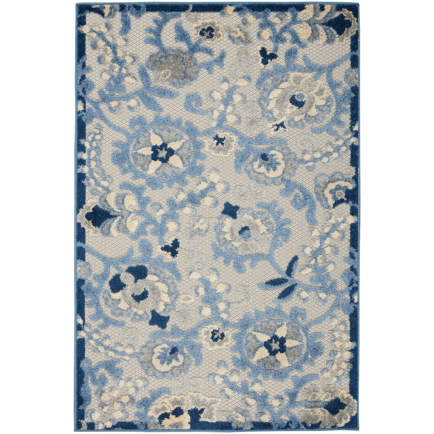 Nourison Alice Indoor/Outdoor Floral Area Rug