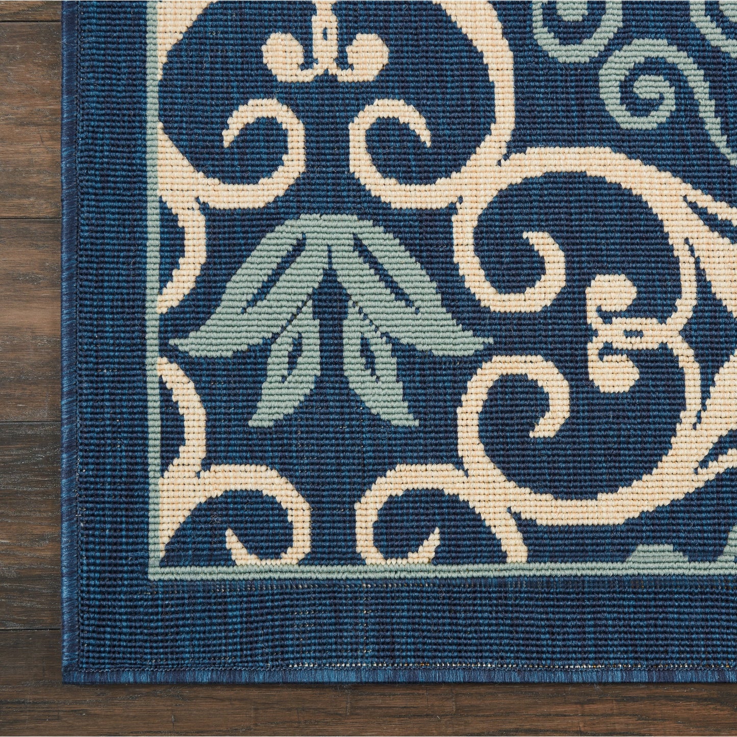 Nourison Caribbean Floral Geometric Indoor/Outdoor Area Rug