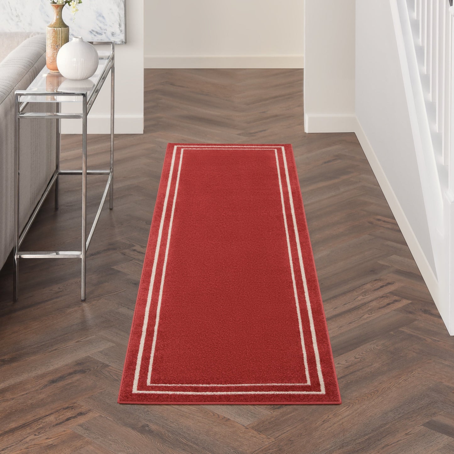 Nourison Essentials Indoor/Outdoor Solid Area Rug