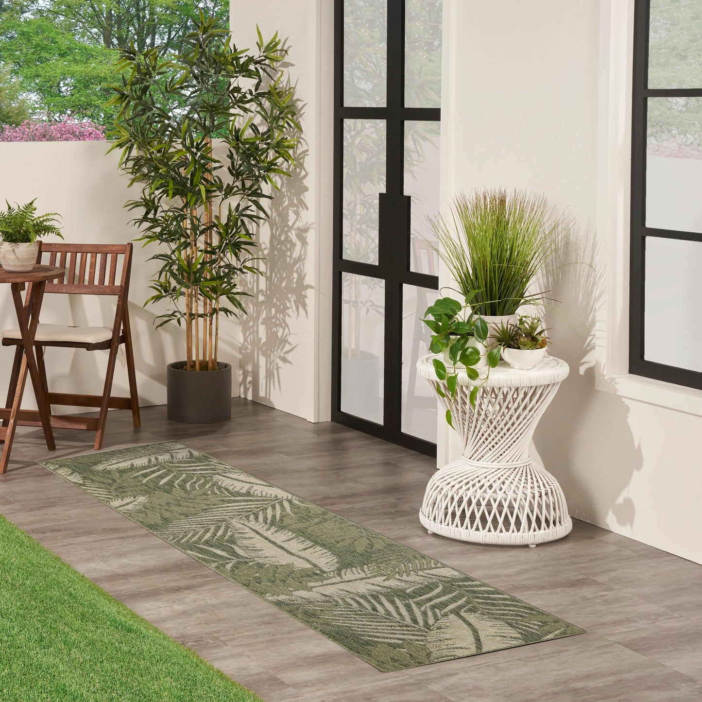 Nourison Garden Oasis Indoor/Outdoor Nature Area Rug