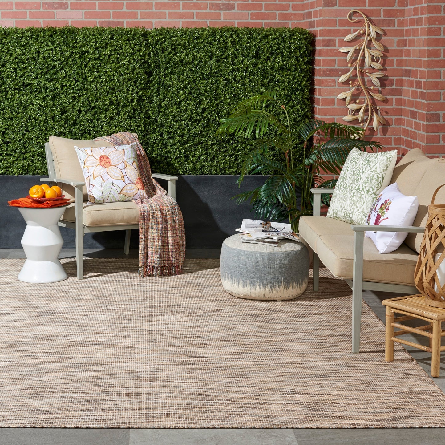 Nourison Positano Casual Modern Indoor/Outdoor Rug