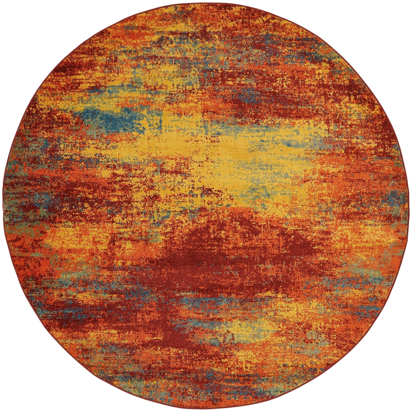 Nourison Sandy Indoor/Outdoor Abstract Area Rug