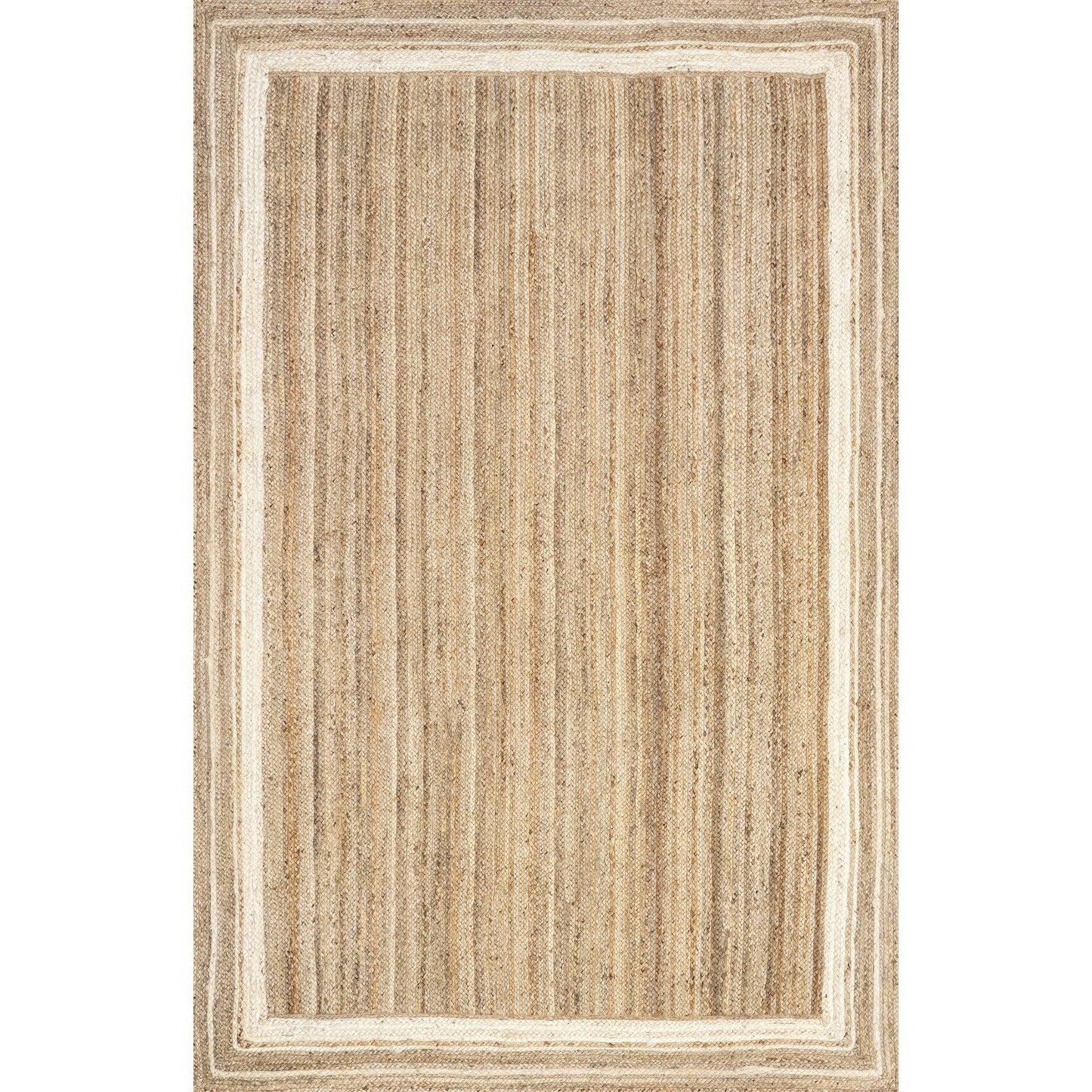 Nuloom Rikki Coastal Braided Jute Area Rug