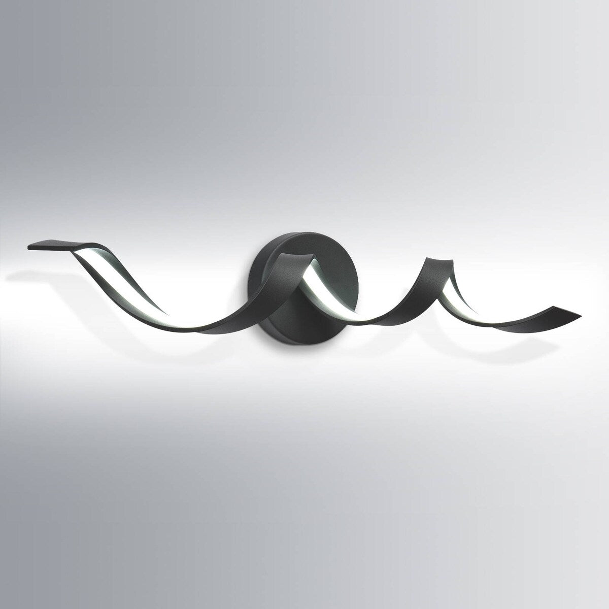 Modern Spiral Design LED Bathroom Vanity Light Dimmable Wall Light