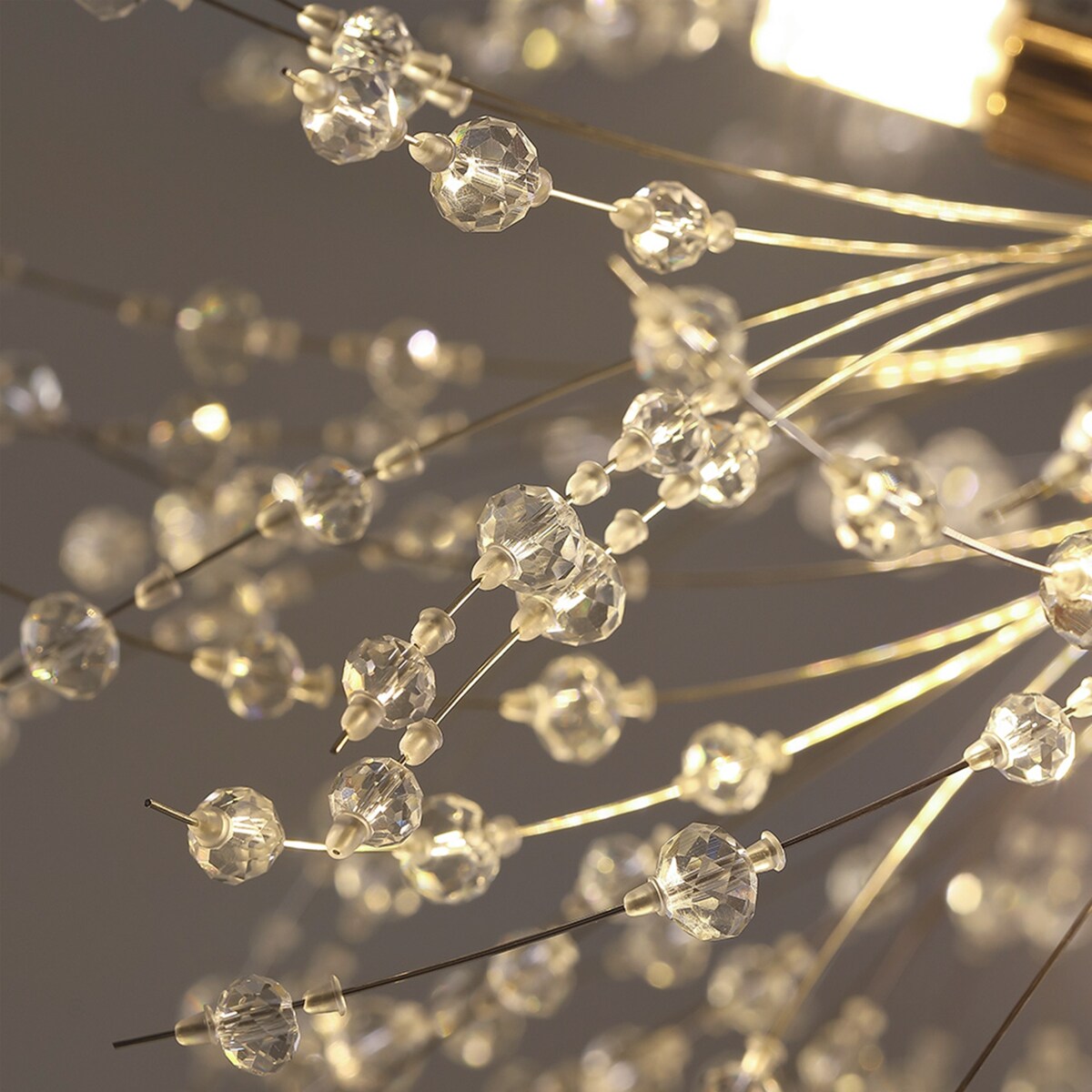 OYIPRO Modern Firework Sputnik Chandelier Crystal Pendant Lighting