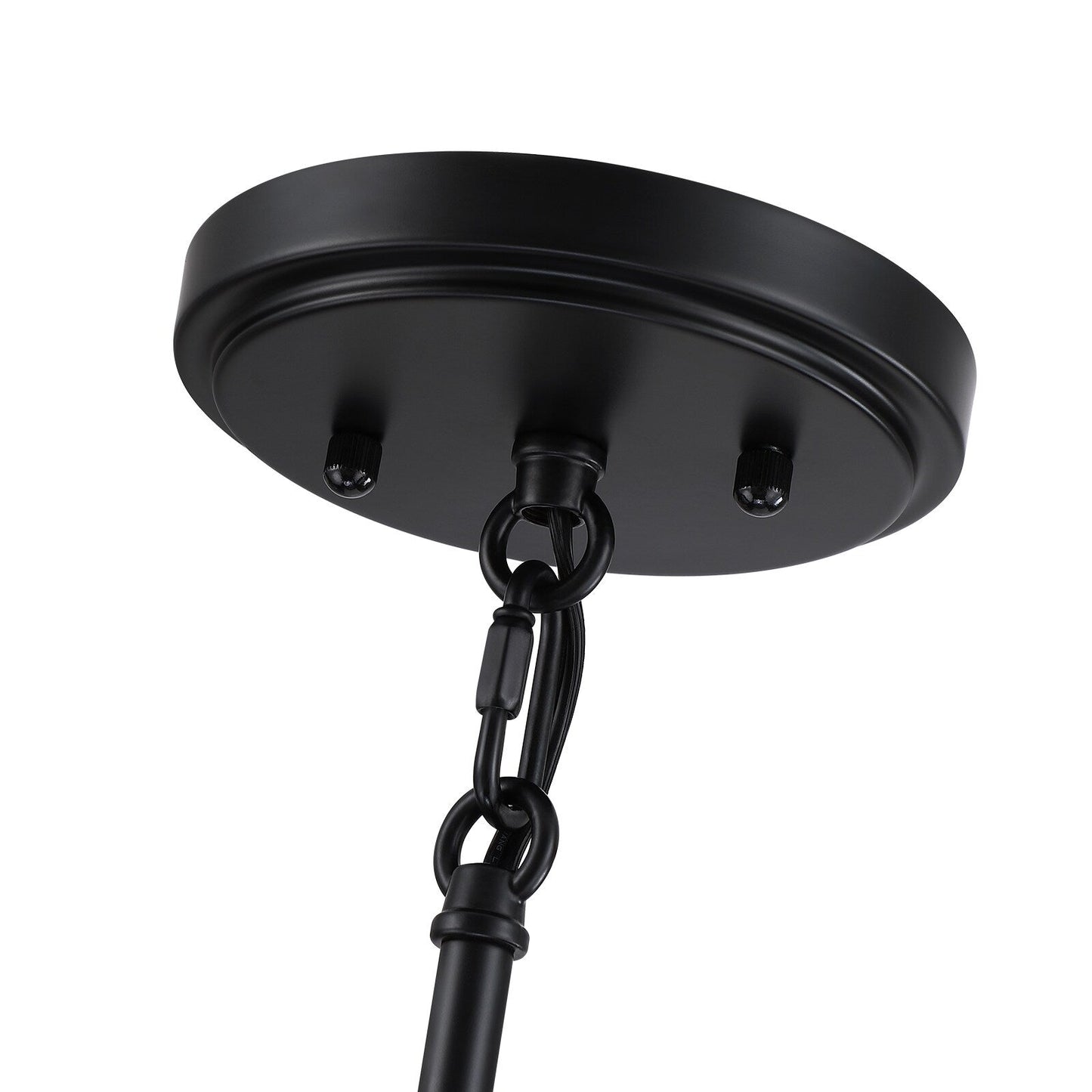 Lustre bohème moderne Piersan à 5 lumières avec abat-jour en rotin à plusieurs niveaux - 26 po de largeur