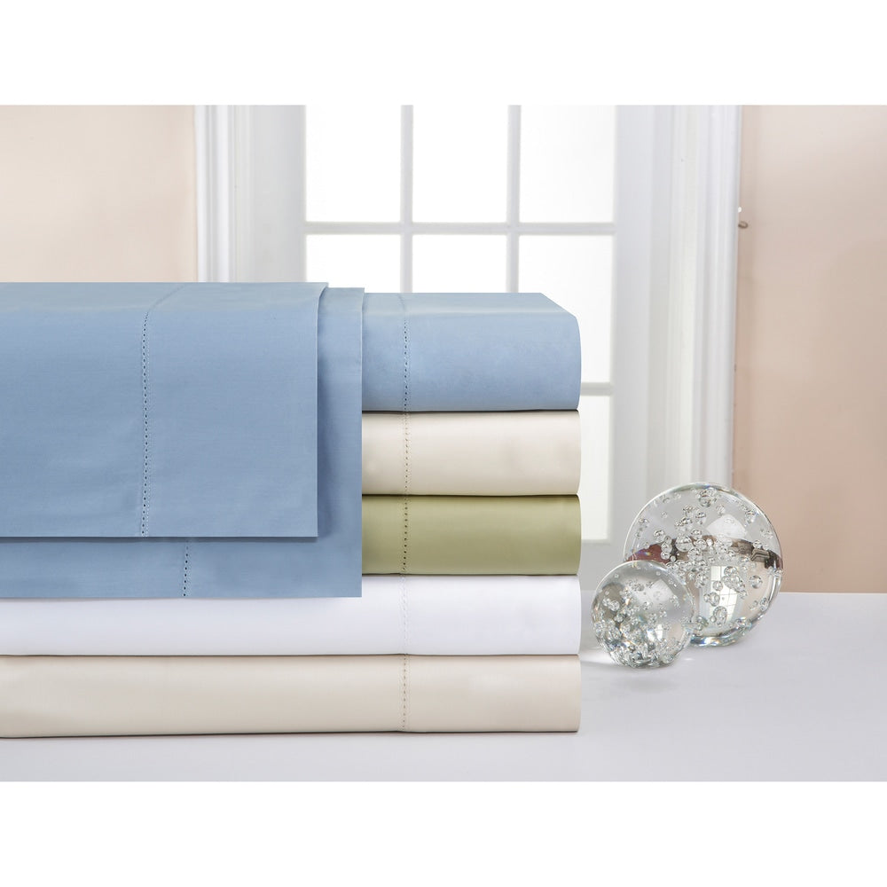 Pointehaven Pima Cotton 600 Thread Count Deep Pocket Bed Sheet Set