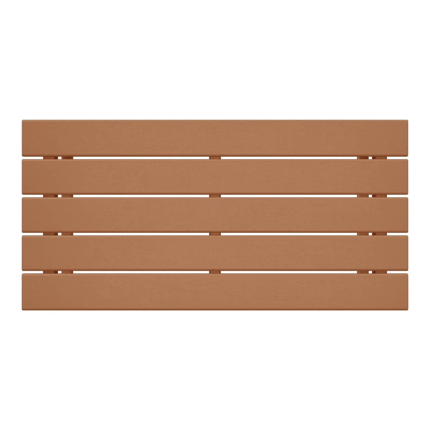 Polytrends Laguna Hdpe All Weather Outdoor Patio Rectangular Coffee Table